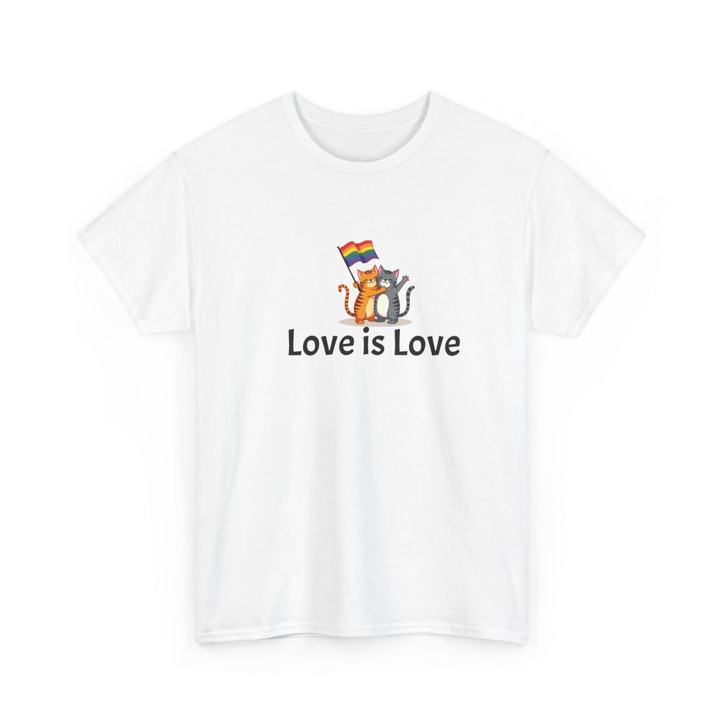 Kitty Love is Love Heavy Cotton Tee