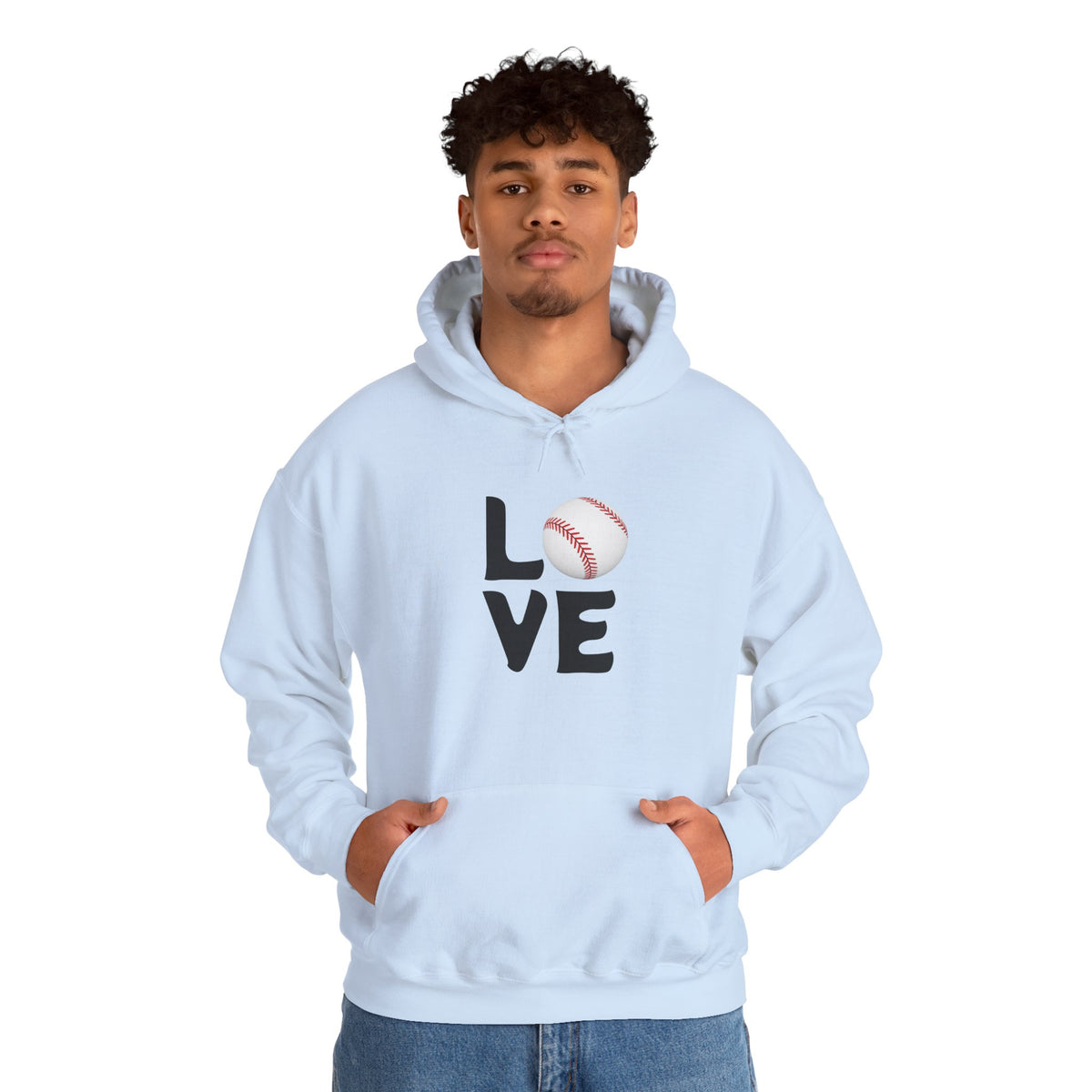 LOVE Baseball Heavy Blend™ Hoodie