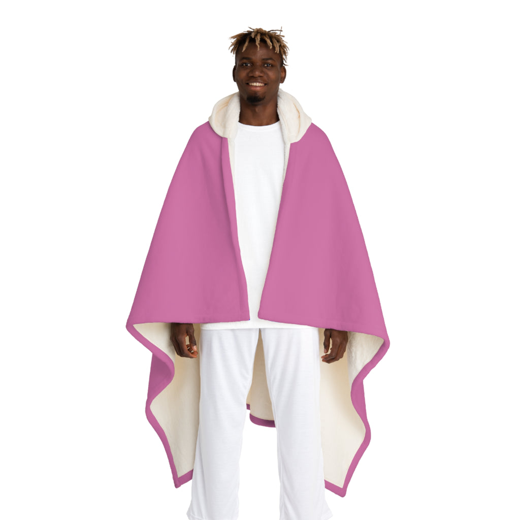 Rainbow "?" Pink Hooded Blanket