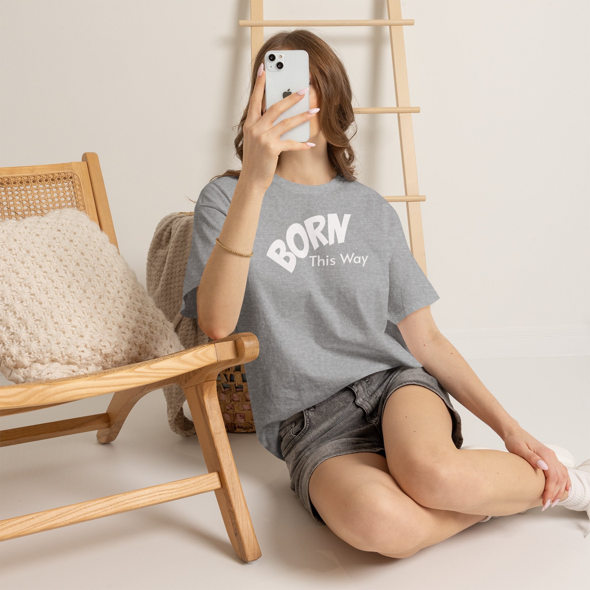 Born this way Heavy Cotton Tee