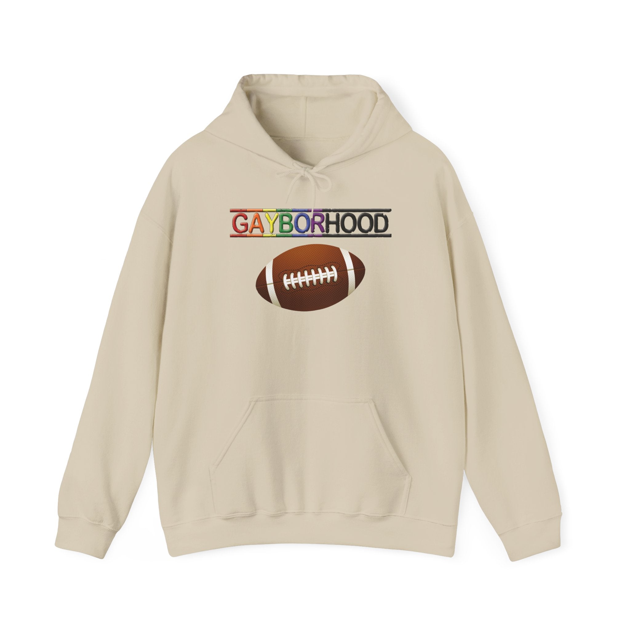 Gayborhood Football Heavy Blend™ Hoodie