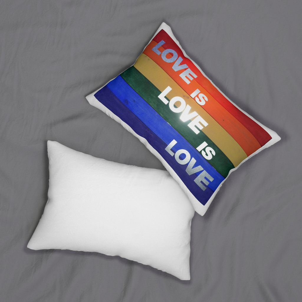 Love is Love Lumbar Pillow