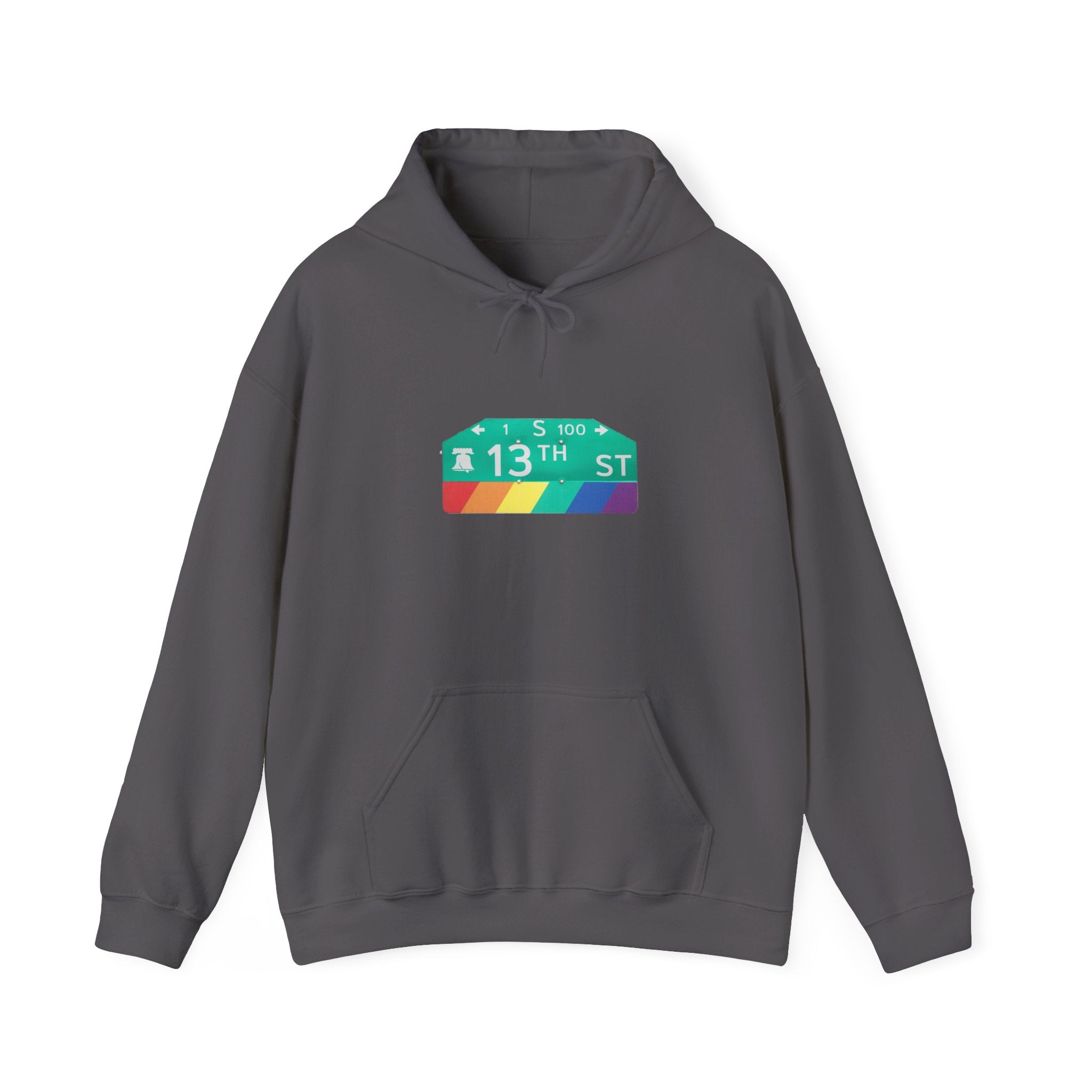 Philly Gayborhood Street Sign  Hoodie