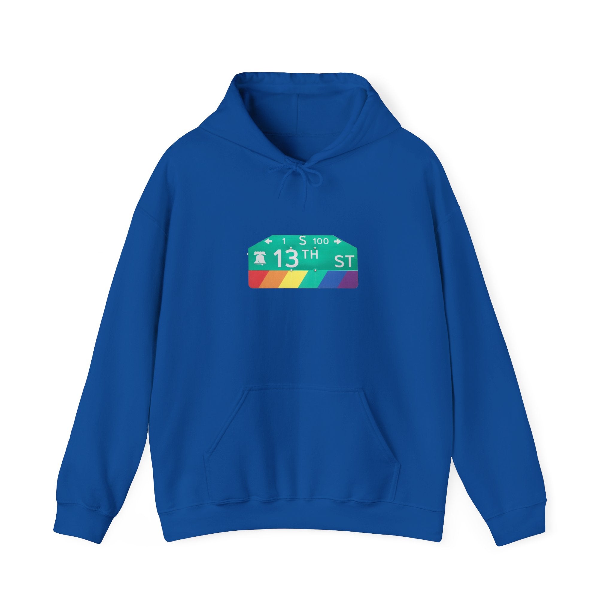 Philly Gayborhood Street Sign  Hoodie