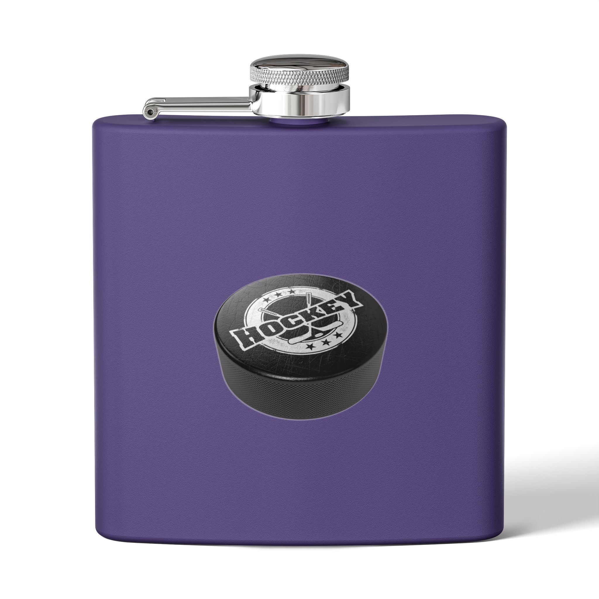 Hockeyl Stainless Steel Flask, 6oz