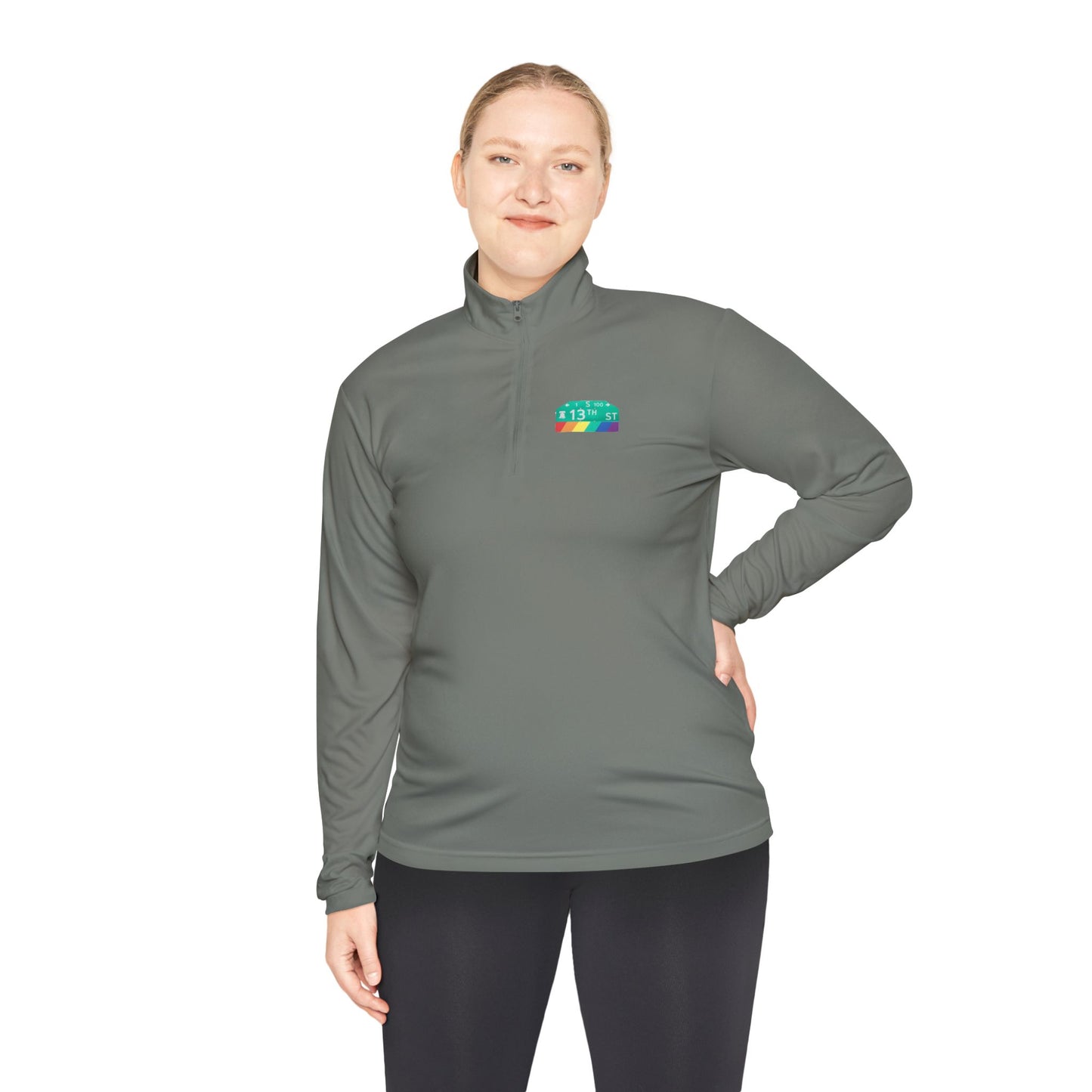 13th Street Unisex Quarter-Zip Pullover