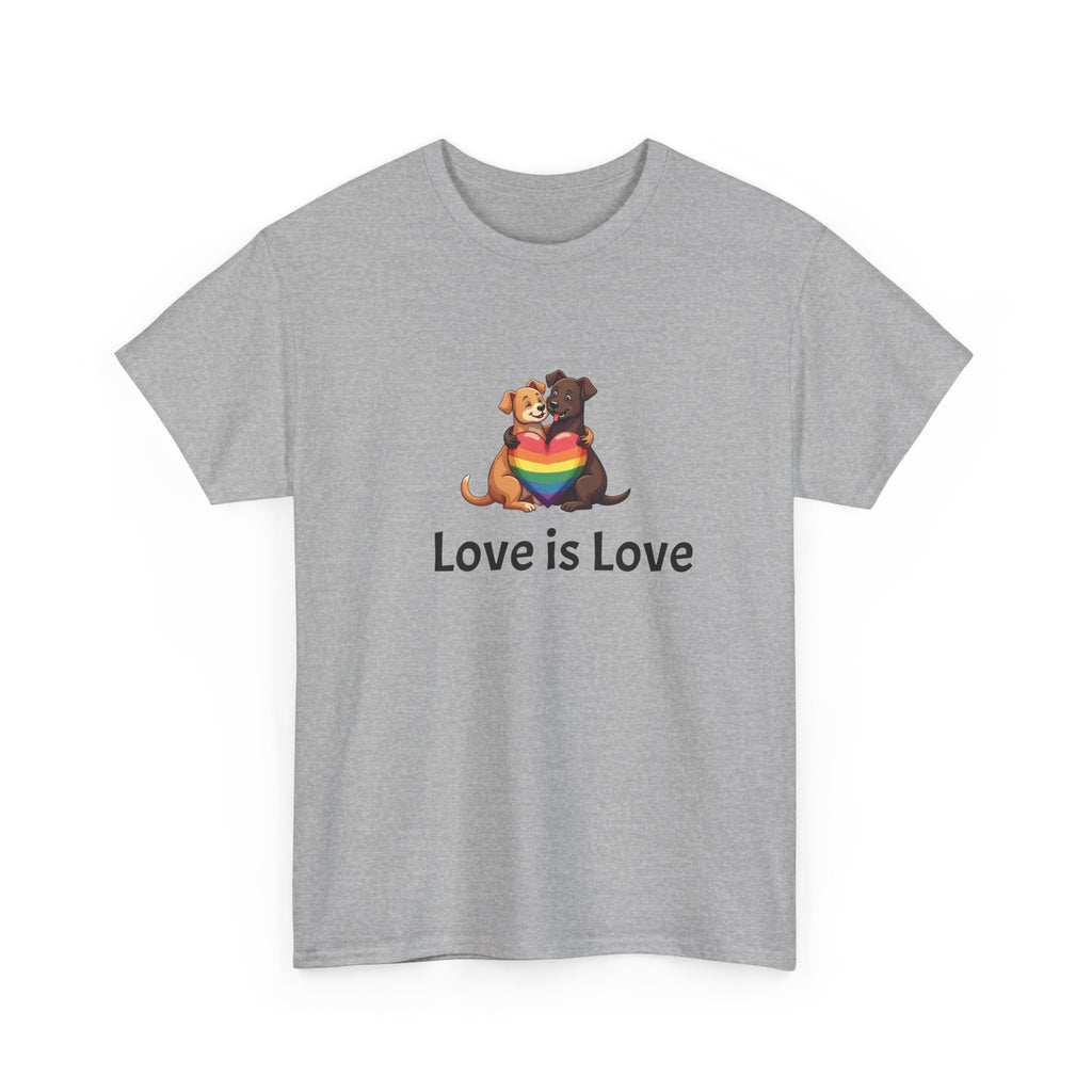 Puppy Love is Love Heavy Cotton Tee