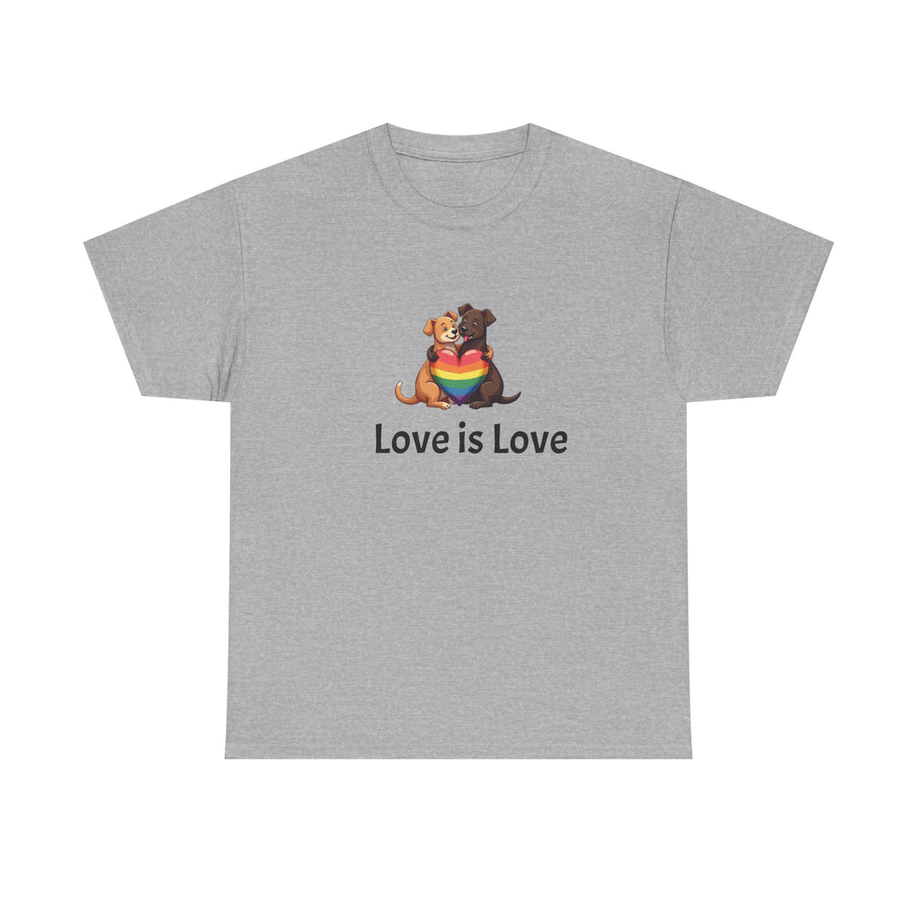 Puppy Love is Love Heavy Cotton Tee