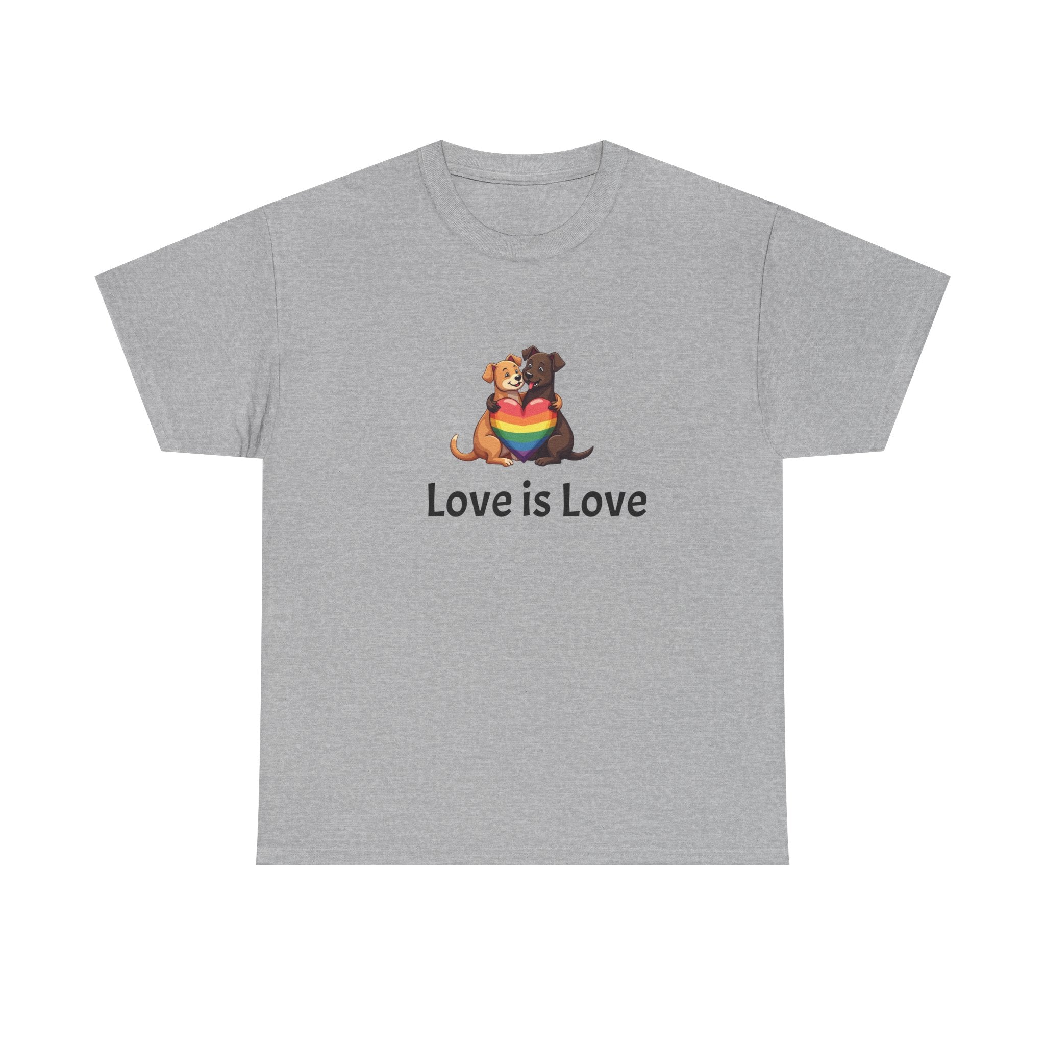 Puppy Love is Love Heavy Cotton Tee