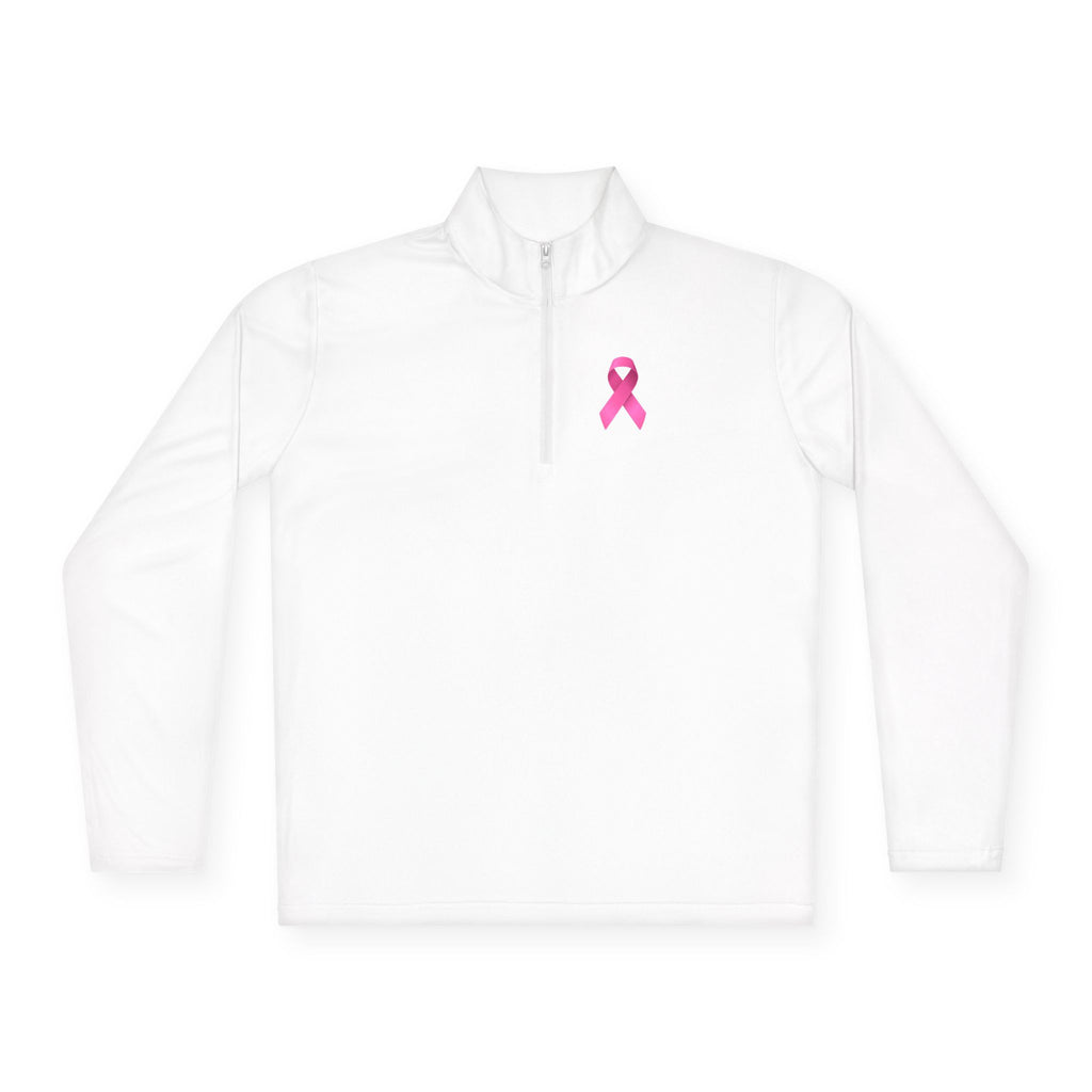 Breast Cancer Unisex Quarter-Zip Pullover
