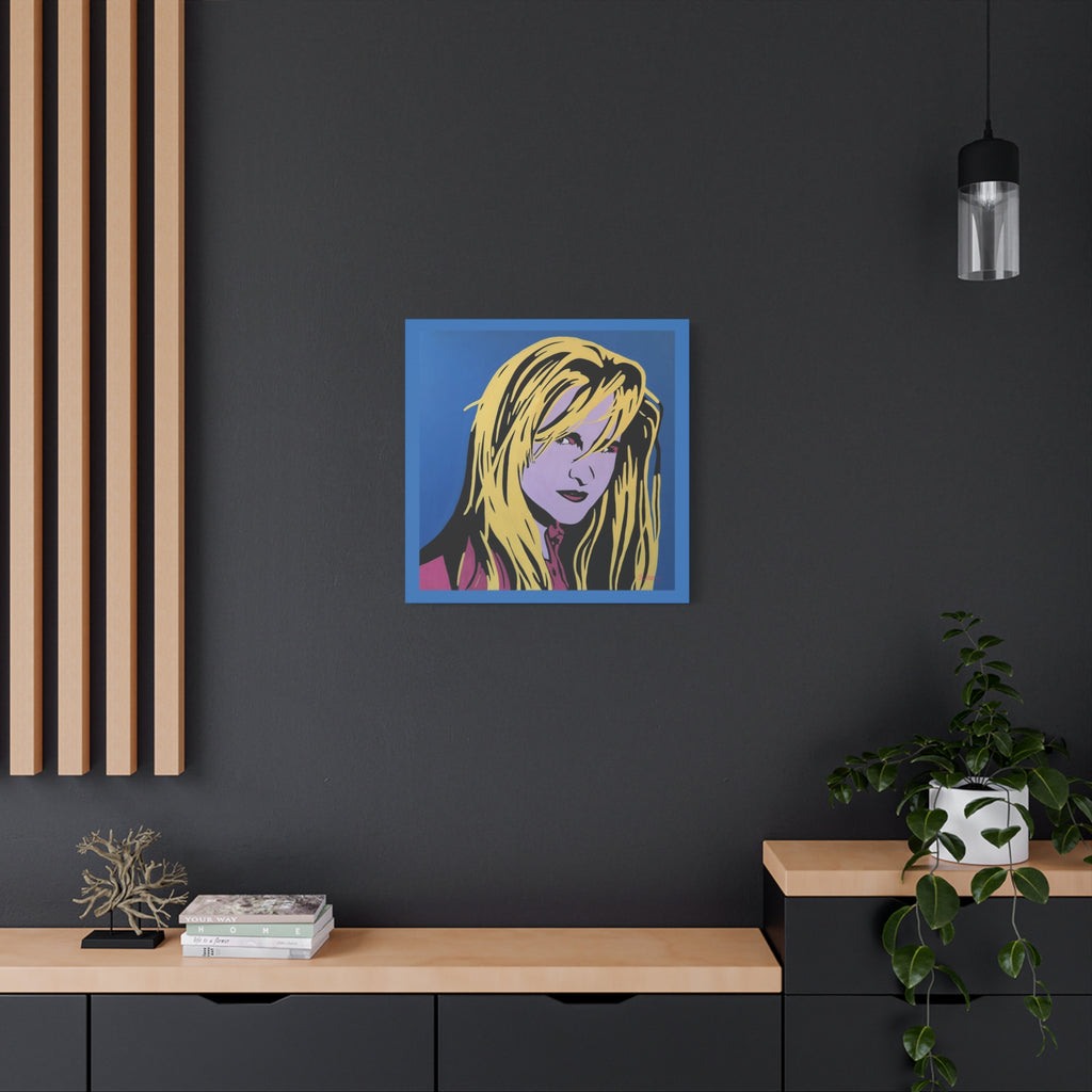 Sisters Nightclub Philly Artwork Melissa Etheridge Matte Canvas