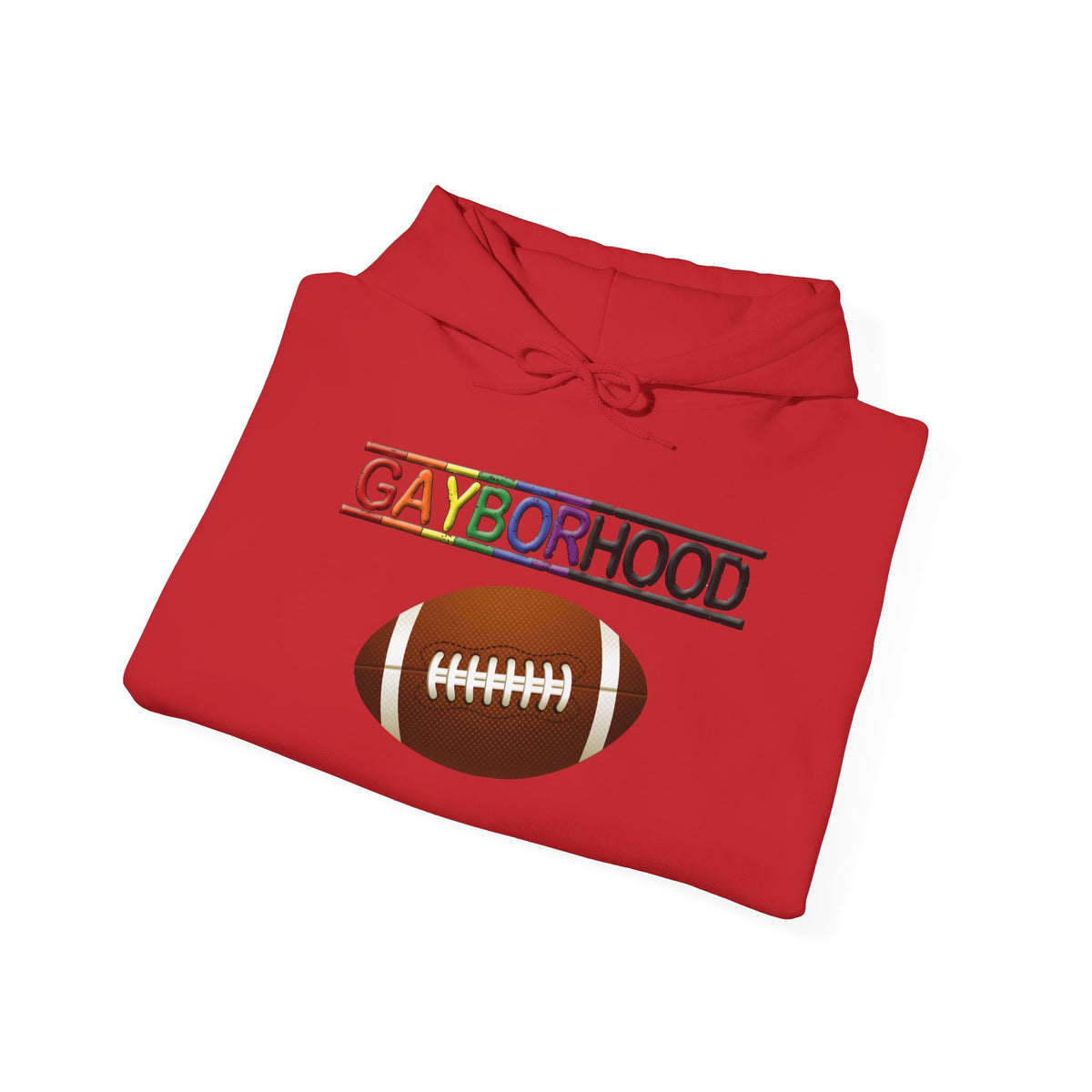 Gayborhood Football Heavy Blend™ Hoodie