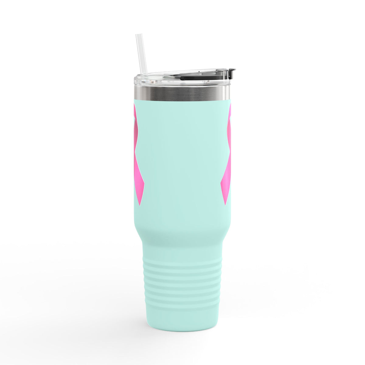 Pink Ribbon Insulated Travel Mug, 40oz