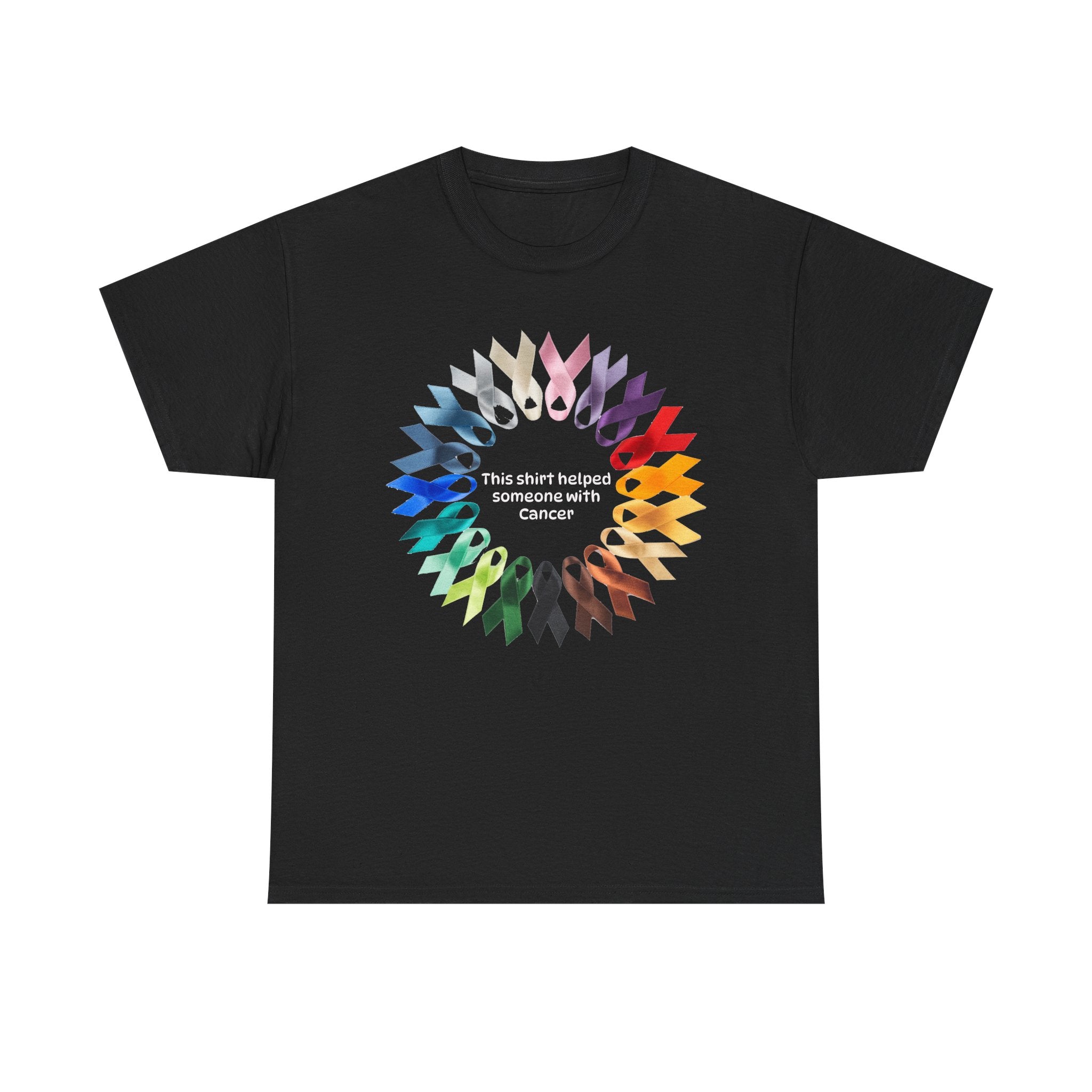 Helped someone with Cancer Heavy Cotton Tee