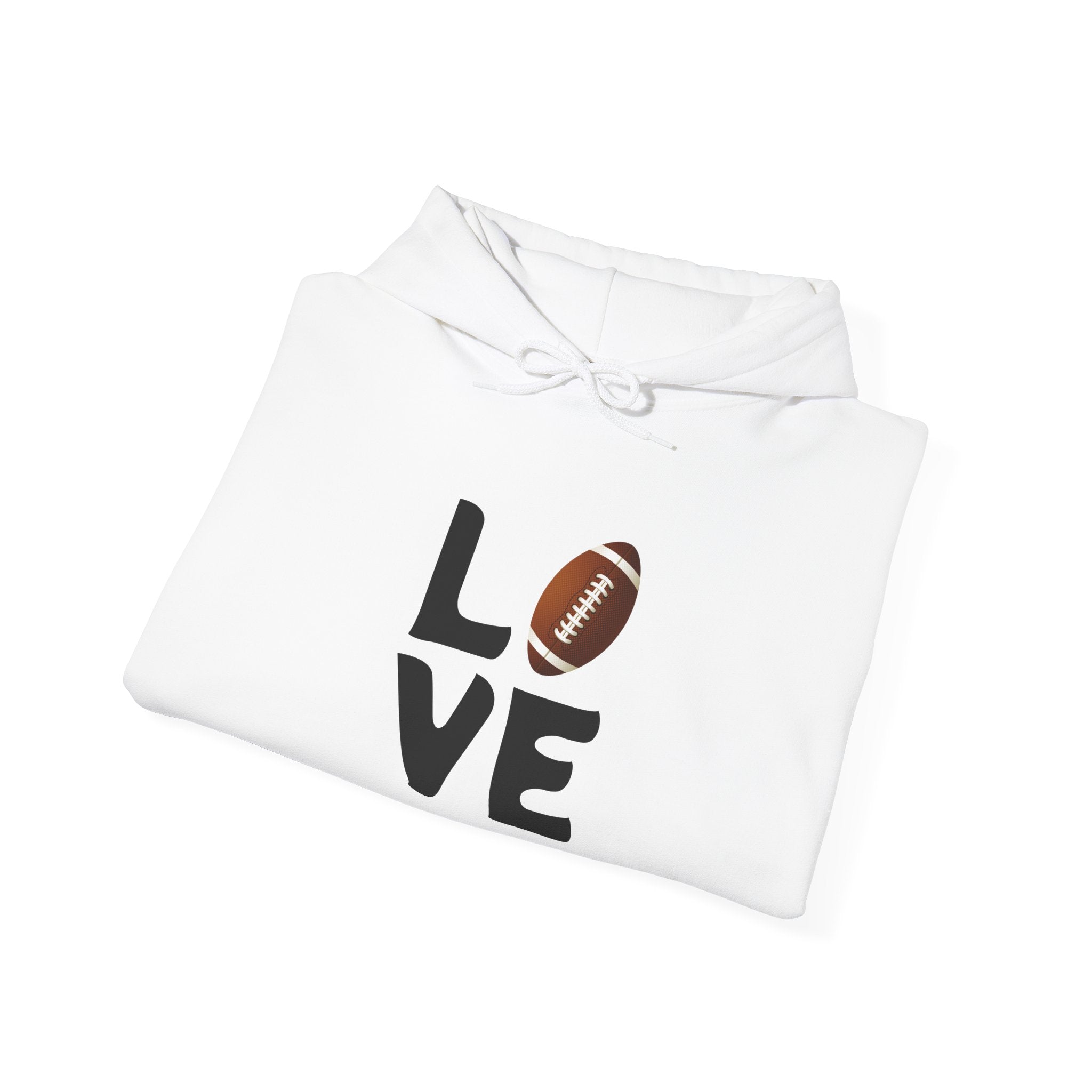 LOVE Football Heavy Blend™ Hoodie