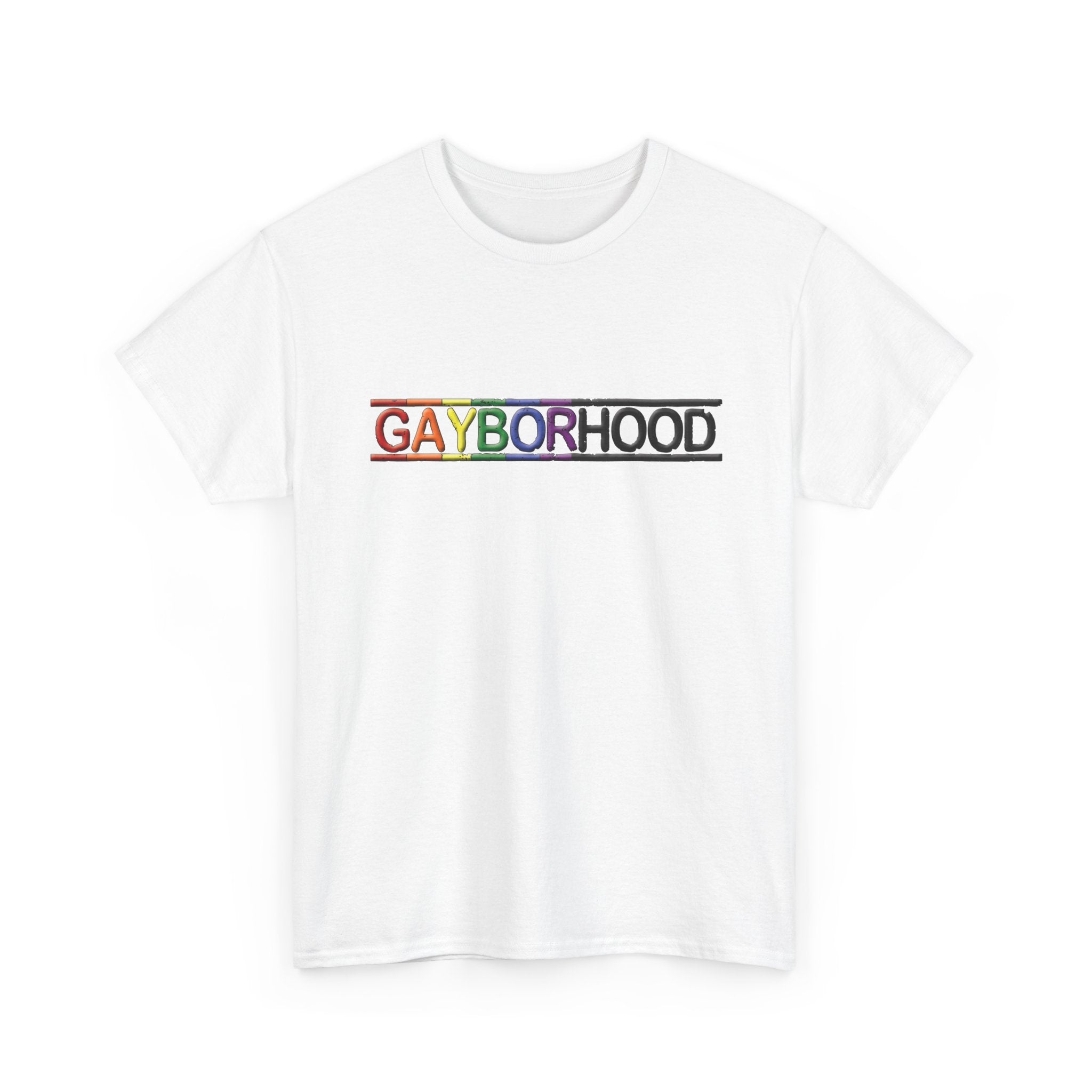 Gayborhood Unisex Heavy Cotton Tee