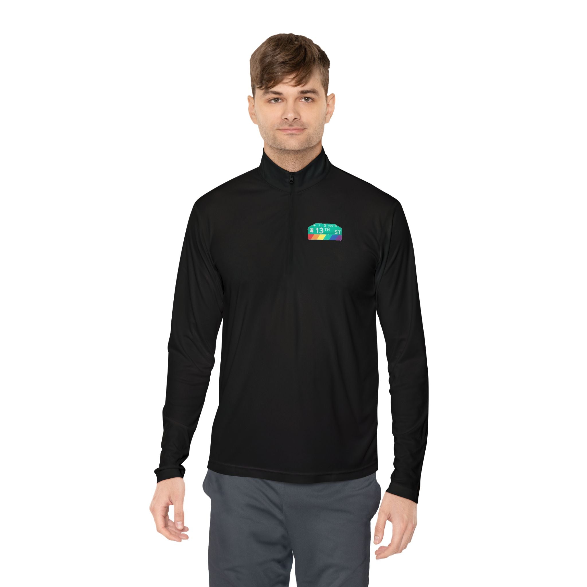 13th Street Unisex Quarter-Zip Pullover