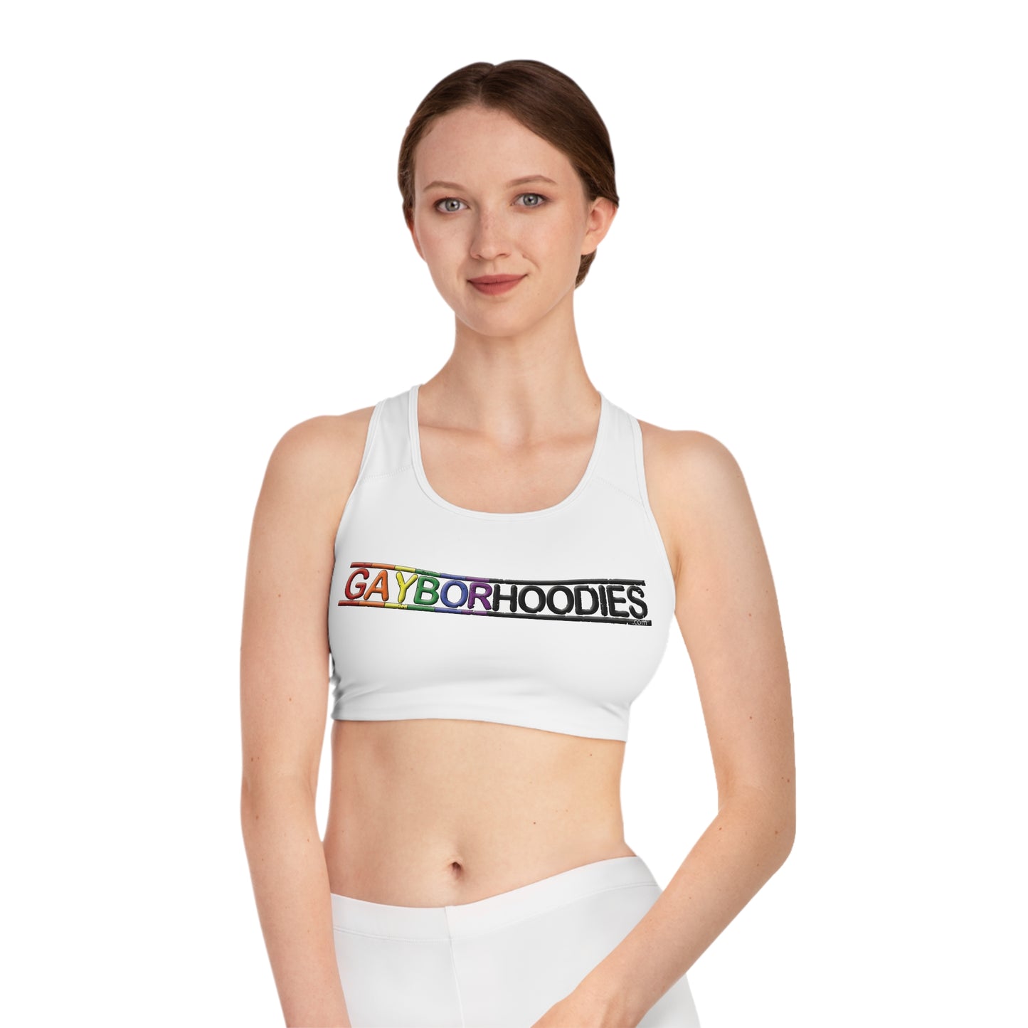 Gayborhoodies Sports Bra