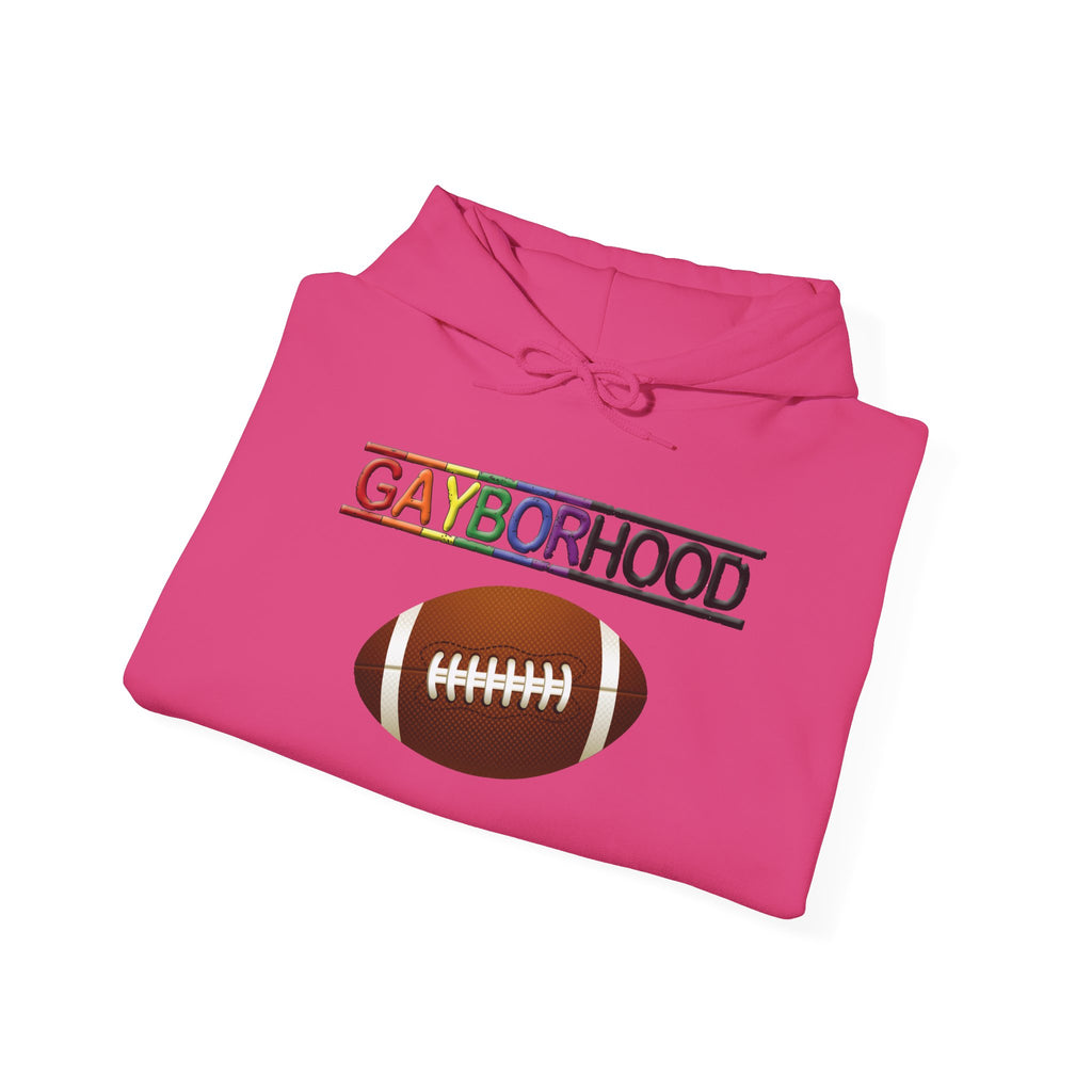 Gayborhood Football Heavy Blend™ Hoodie