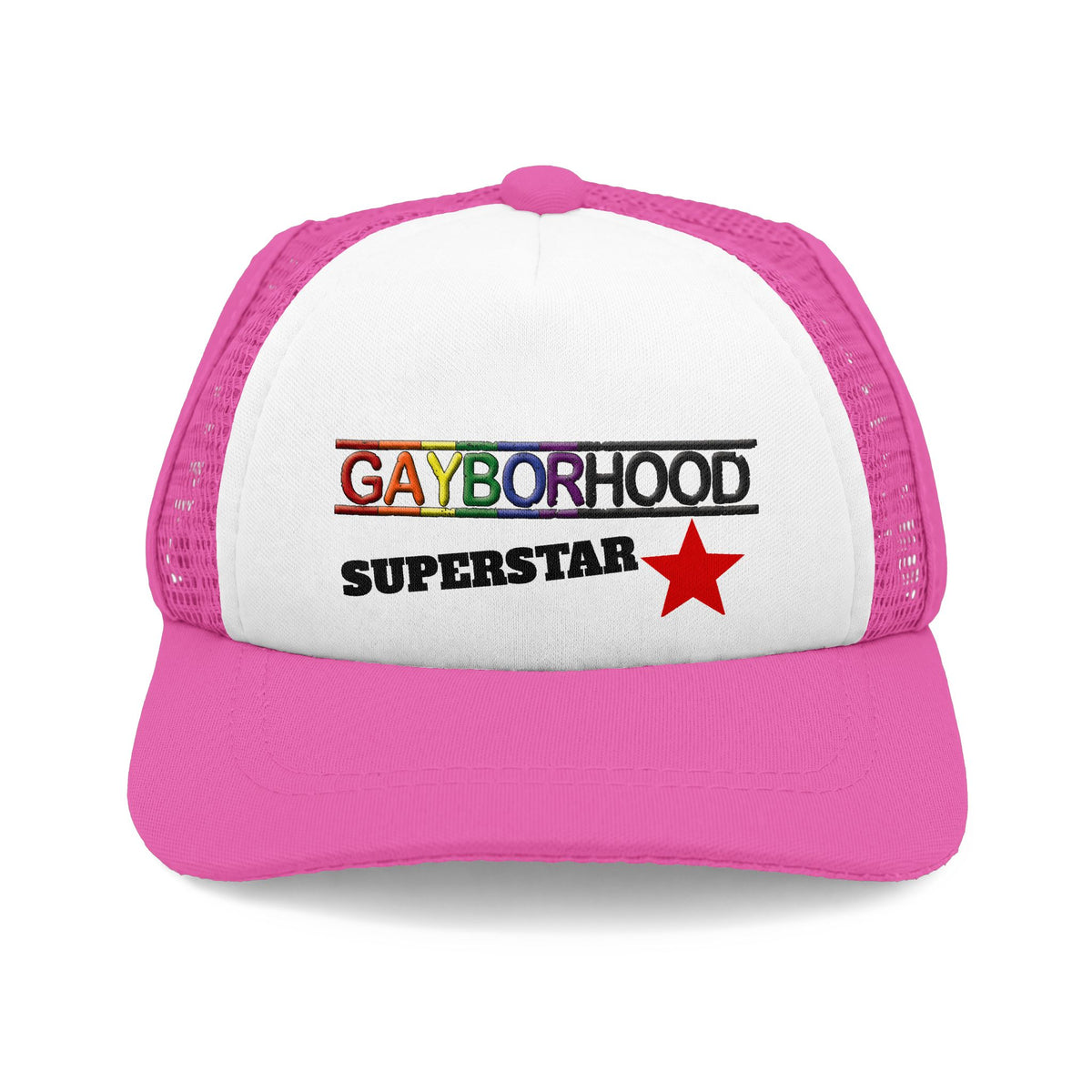 Dog Foam Trucker Hat - Gayborhood Superstar