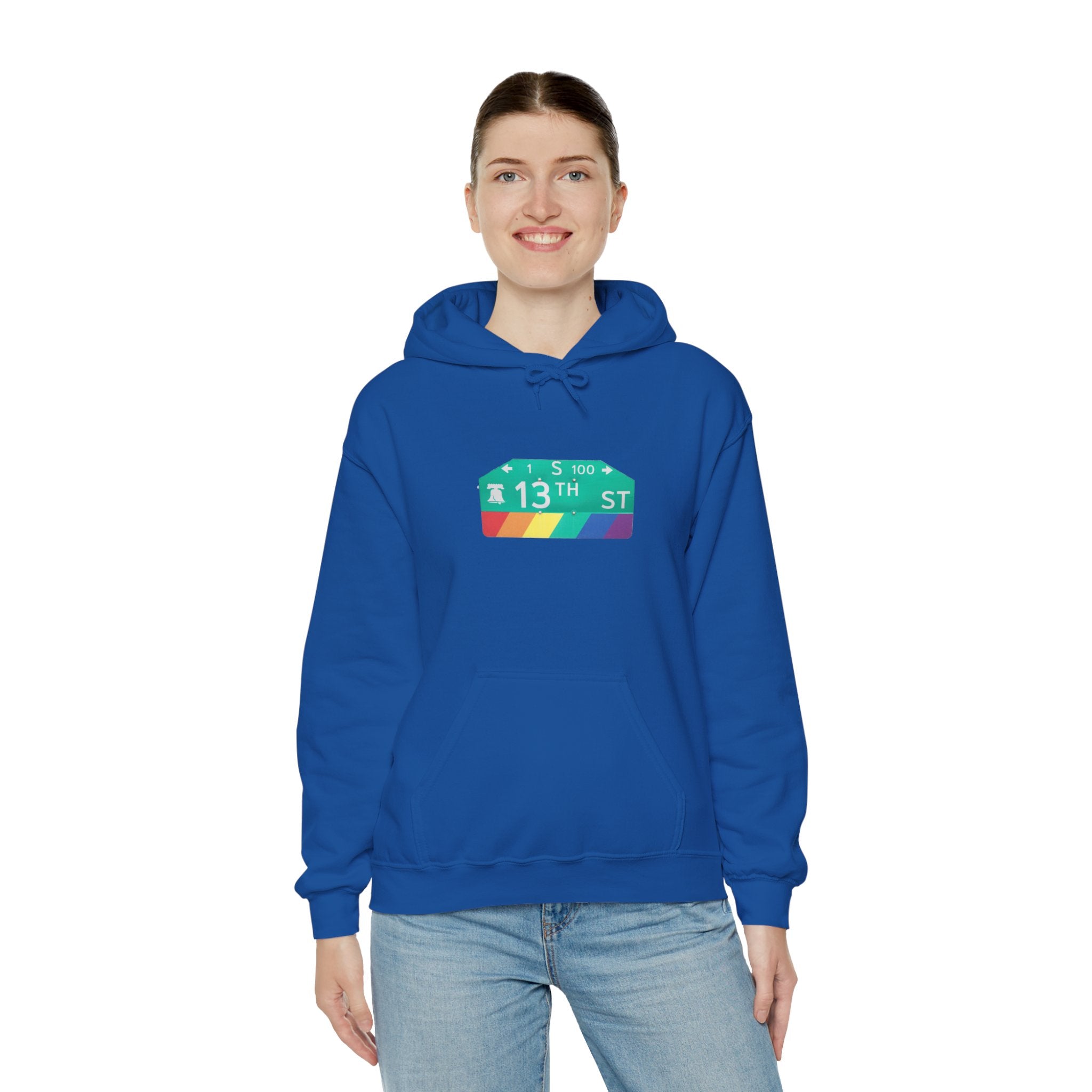 Philly Gayborhood Street Sign  Hoodie