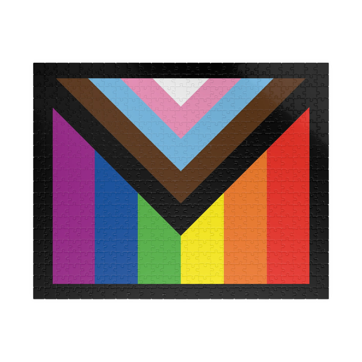 Rainbow Flag Puzzle (110, 252, 520, 1014-piece)