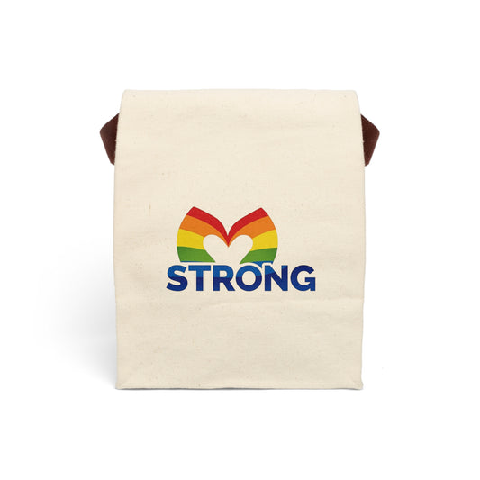 Canvas Lunch Bag Love STRONG