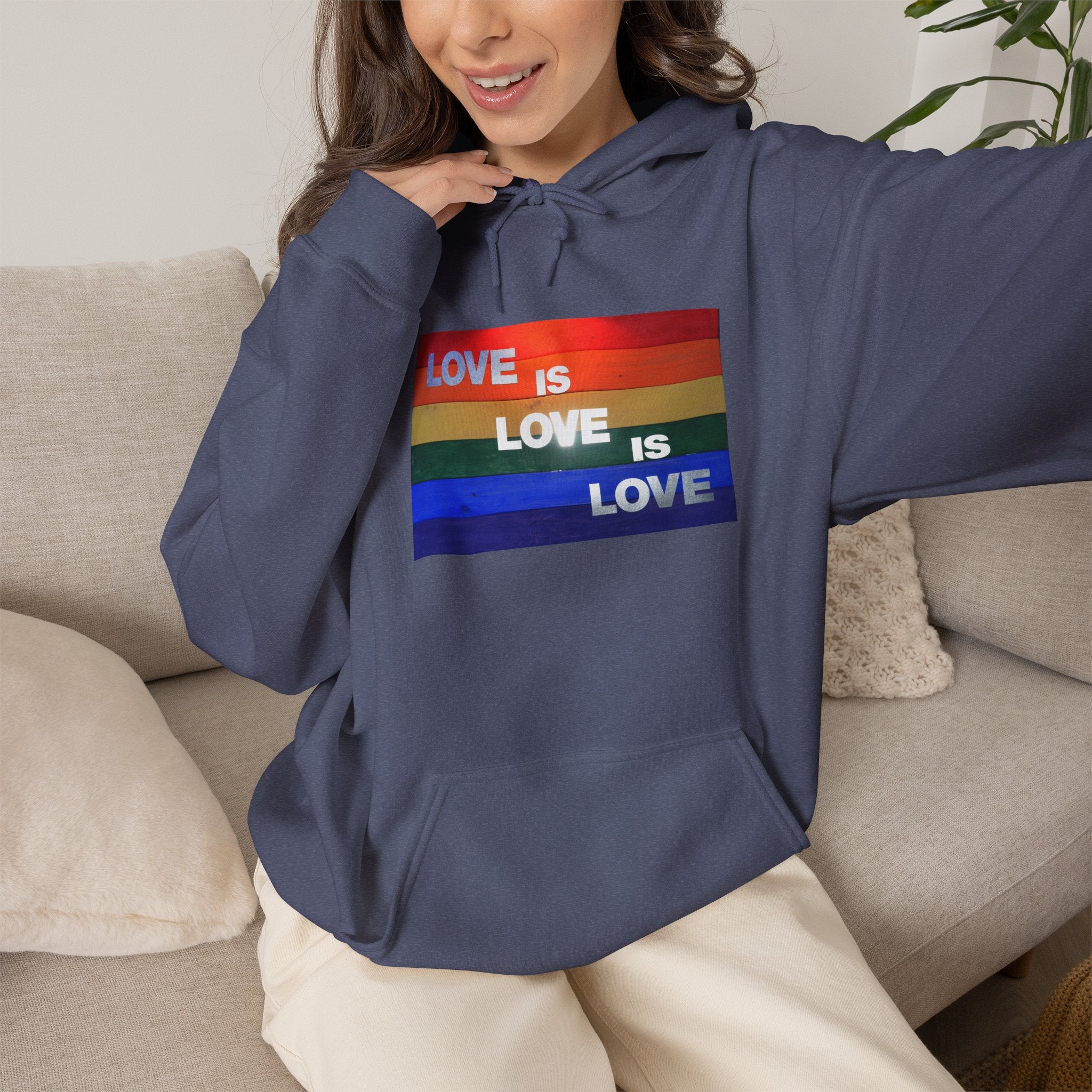 Love is Love is Lovel Heavy Blend™ Hoodie