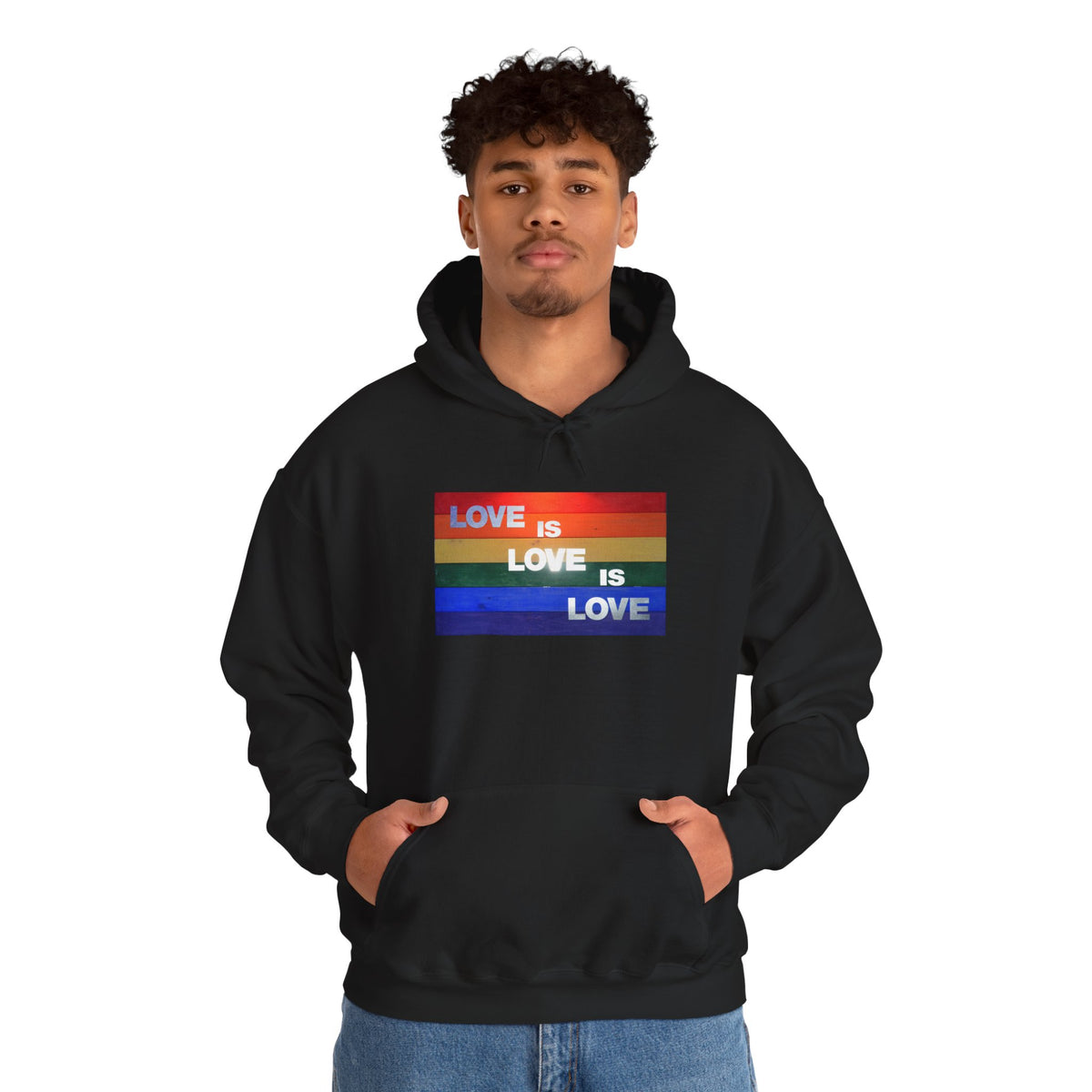 Love is Love is Lovel Heavy Blend™ Hoodie