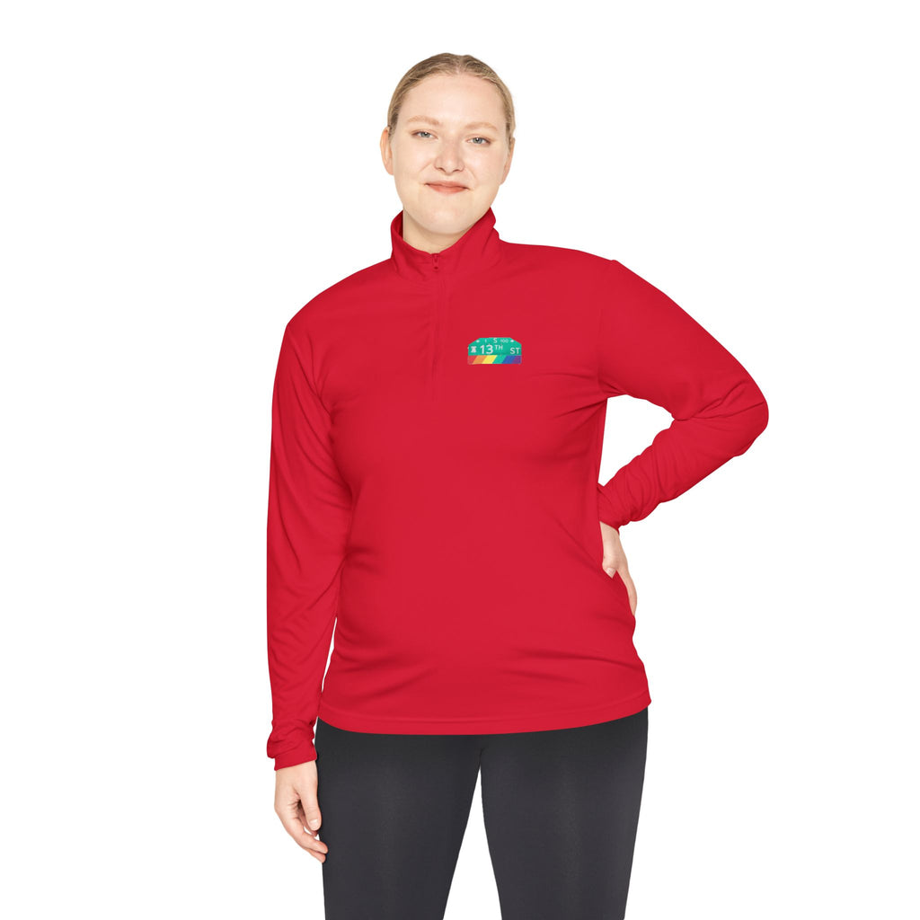 13th Street Unisex Quarter-Zip Pullover