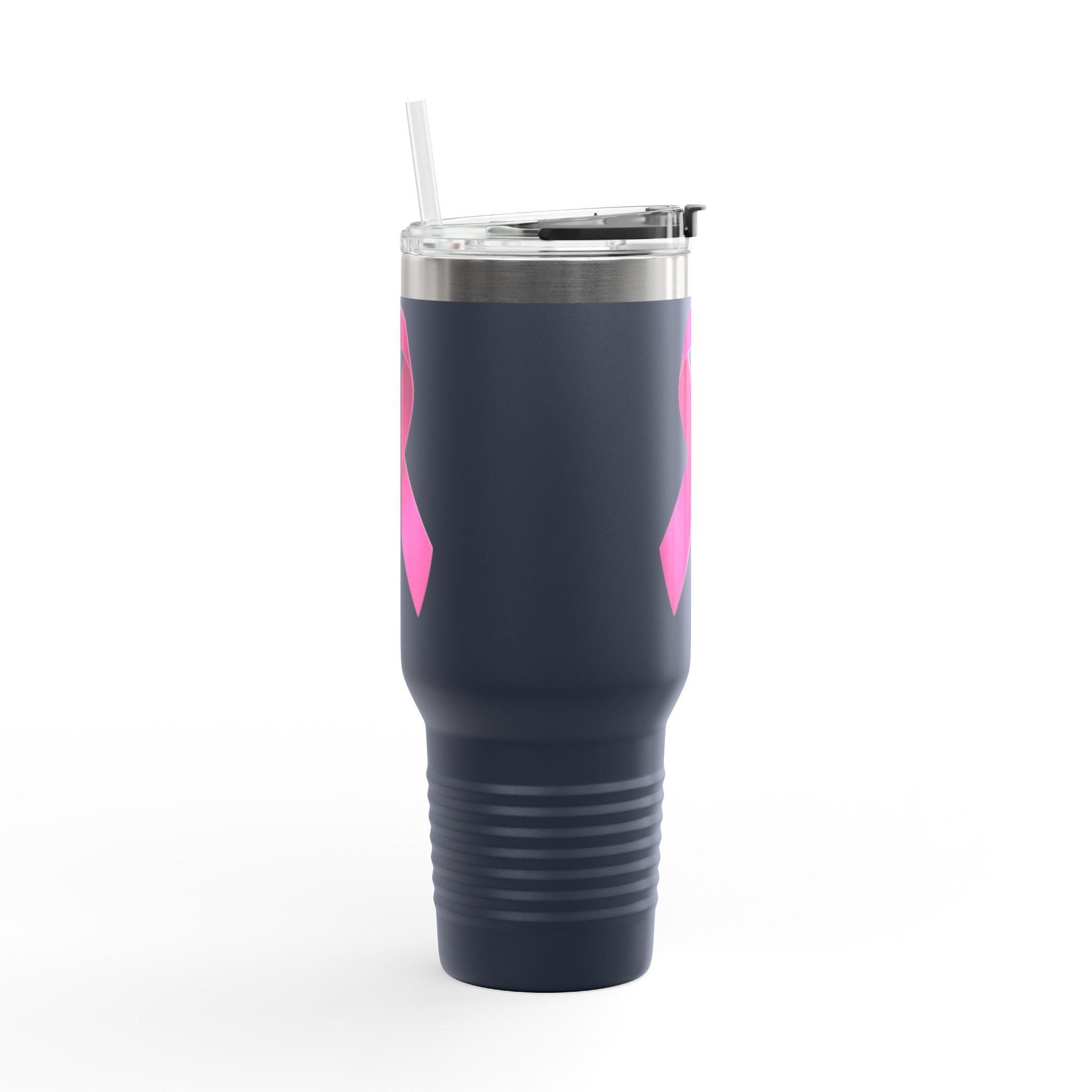 Pink Ribbon Insulated Travel Mug, 40oz