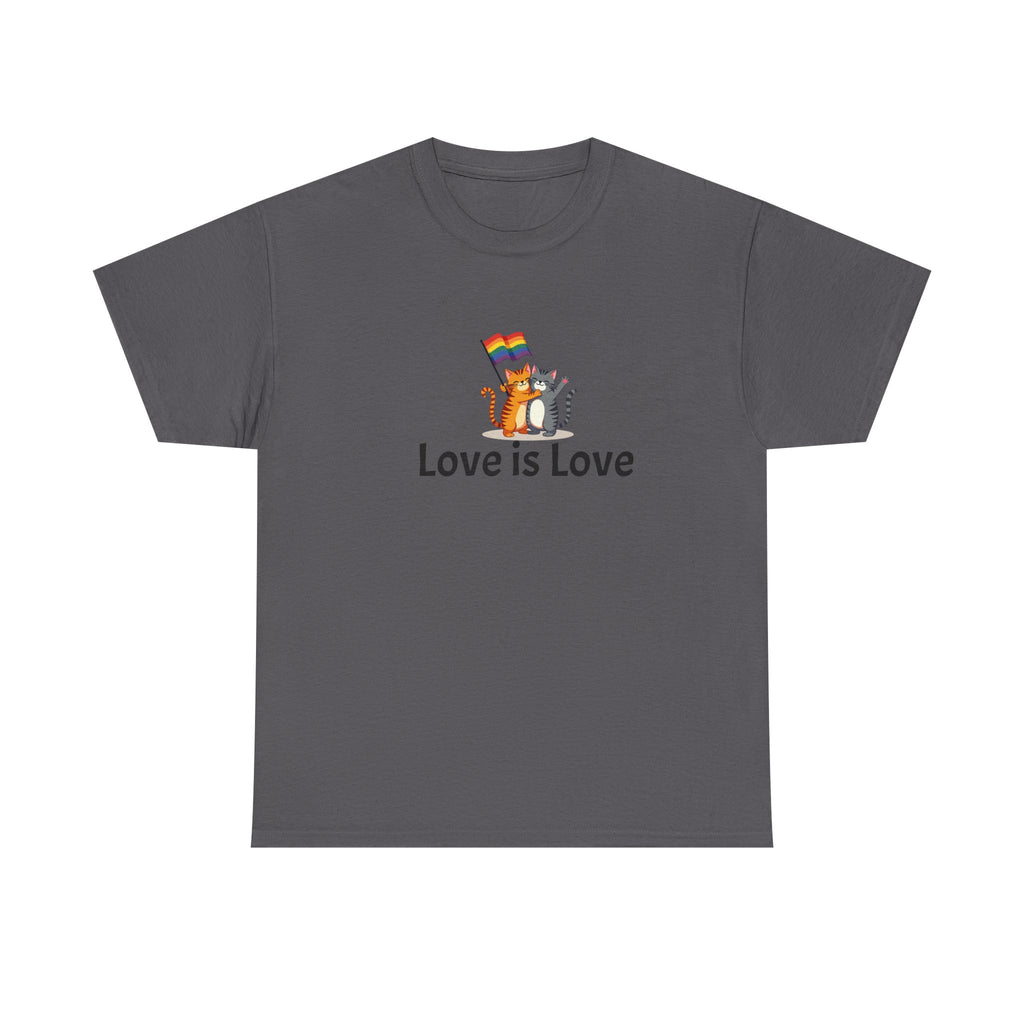 Kitty Love is Love Heavy Cotton Tee