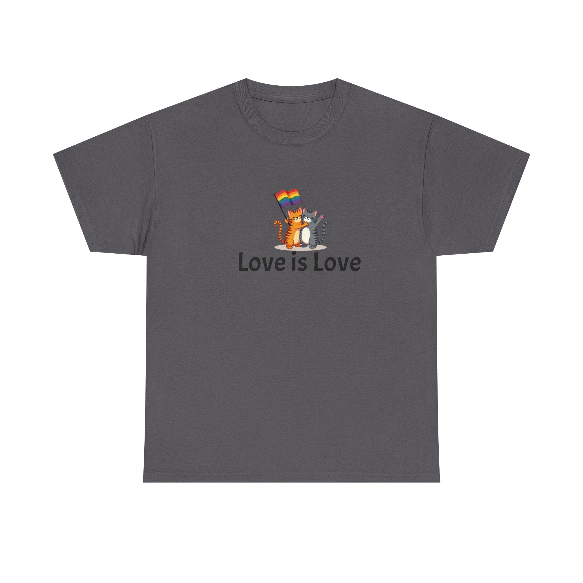 Kitty Love is Love Heavy Cotton Tee