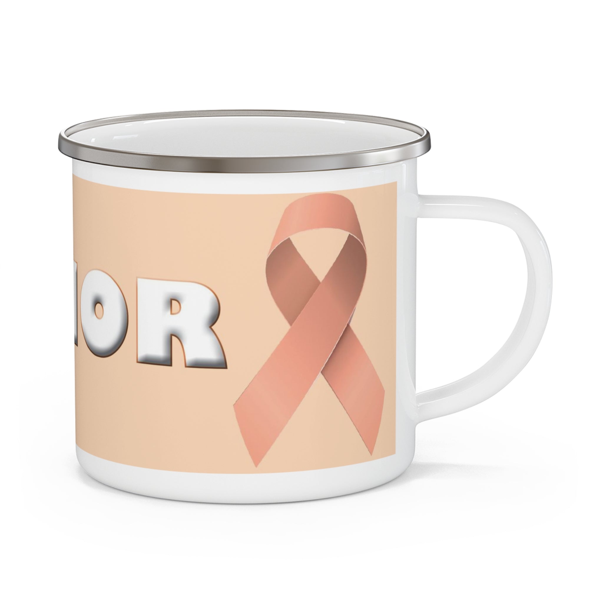 Enamel Camping Mug - Uterine Cancer