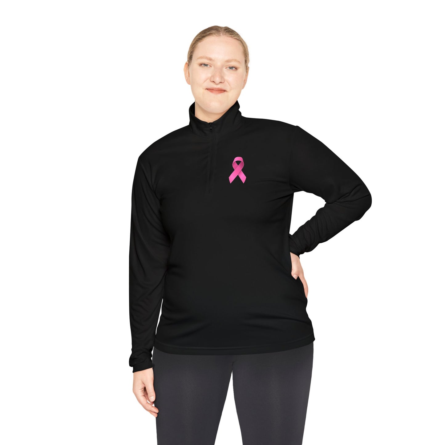 Breast Cancer Unisex Quarter-Zip Pullover