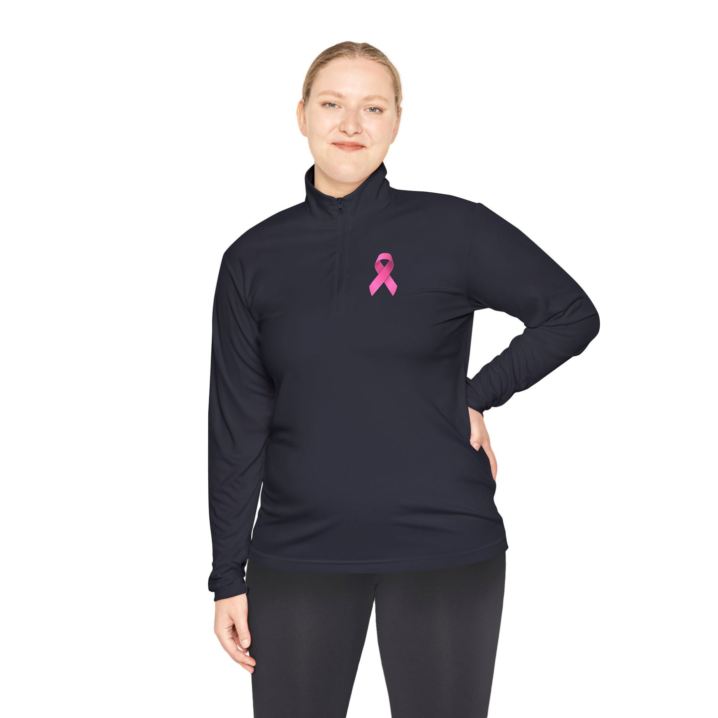 Breast Cancer Unisex Quarter-Zip Pullover