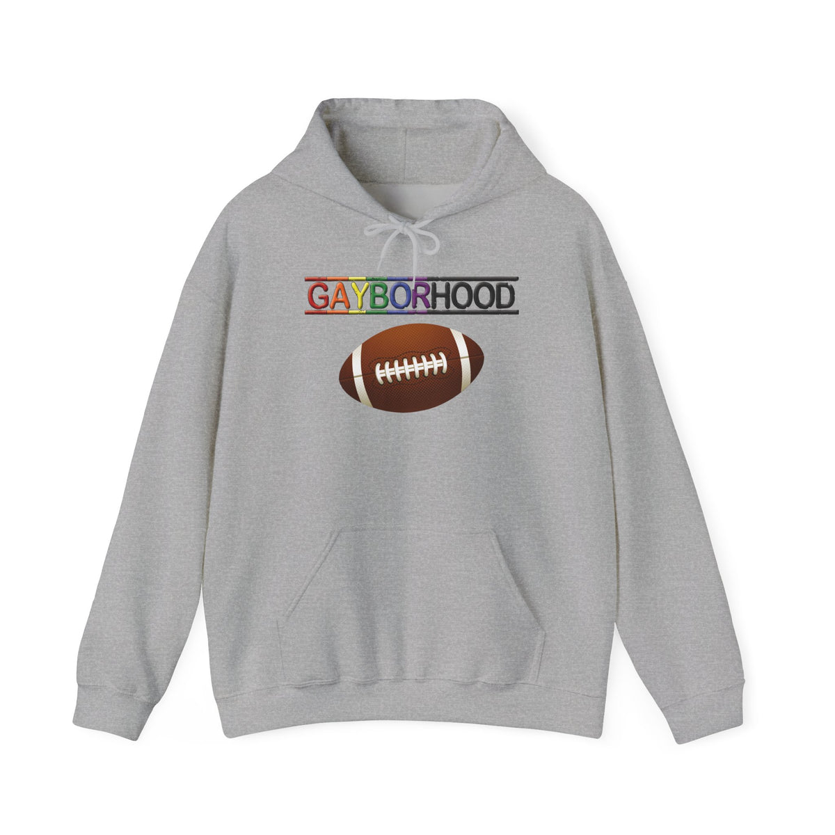Gayborhood Football Heavy Blend™ Hoodie