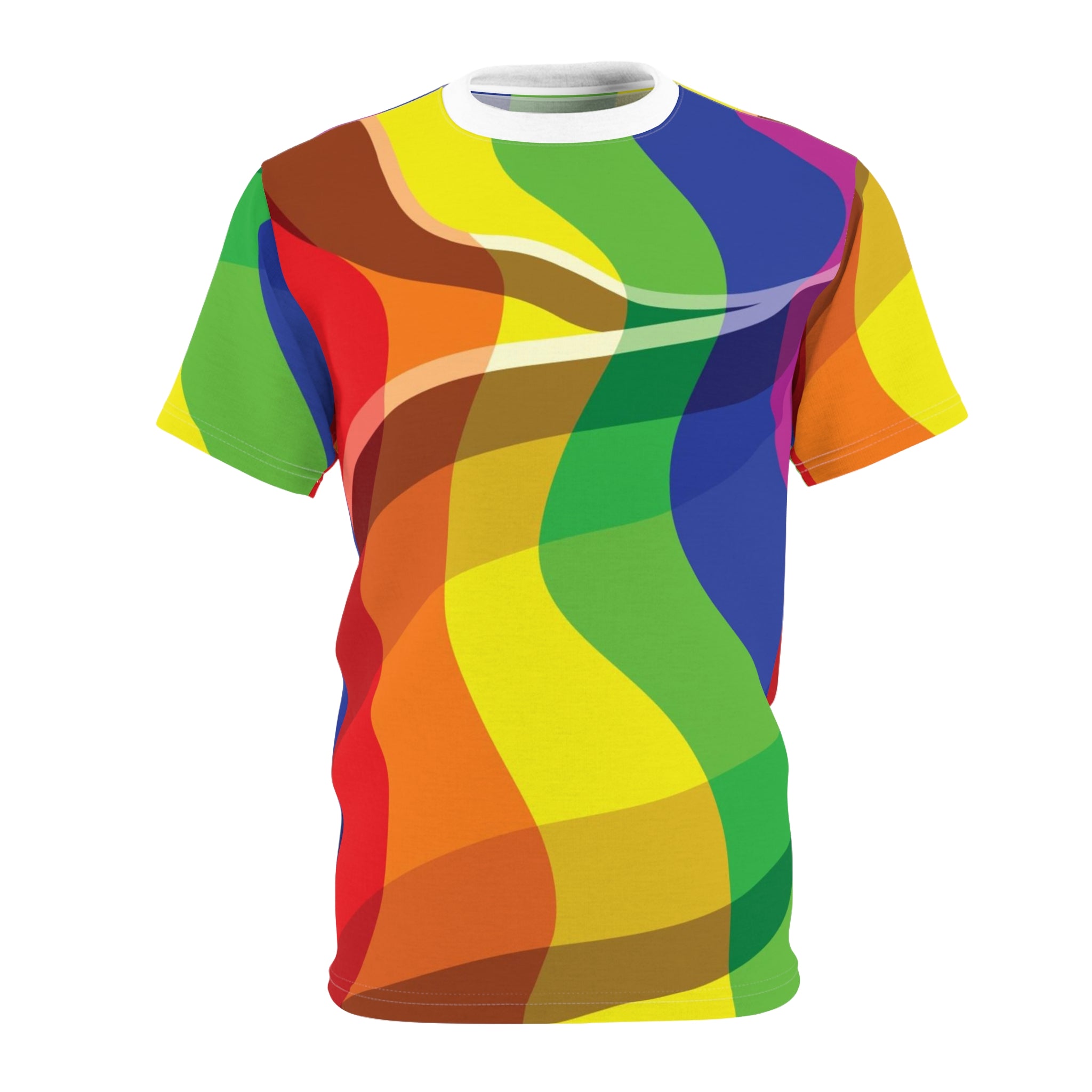 Rainbow All Over Print Unisex T-Shirt