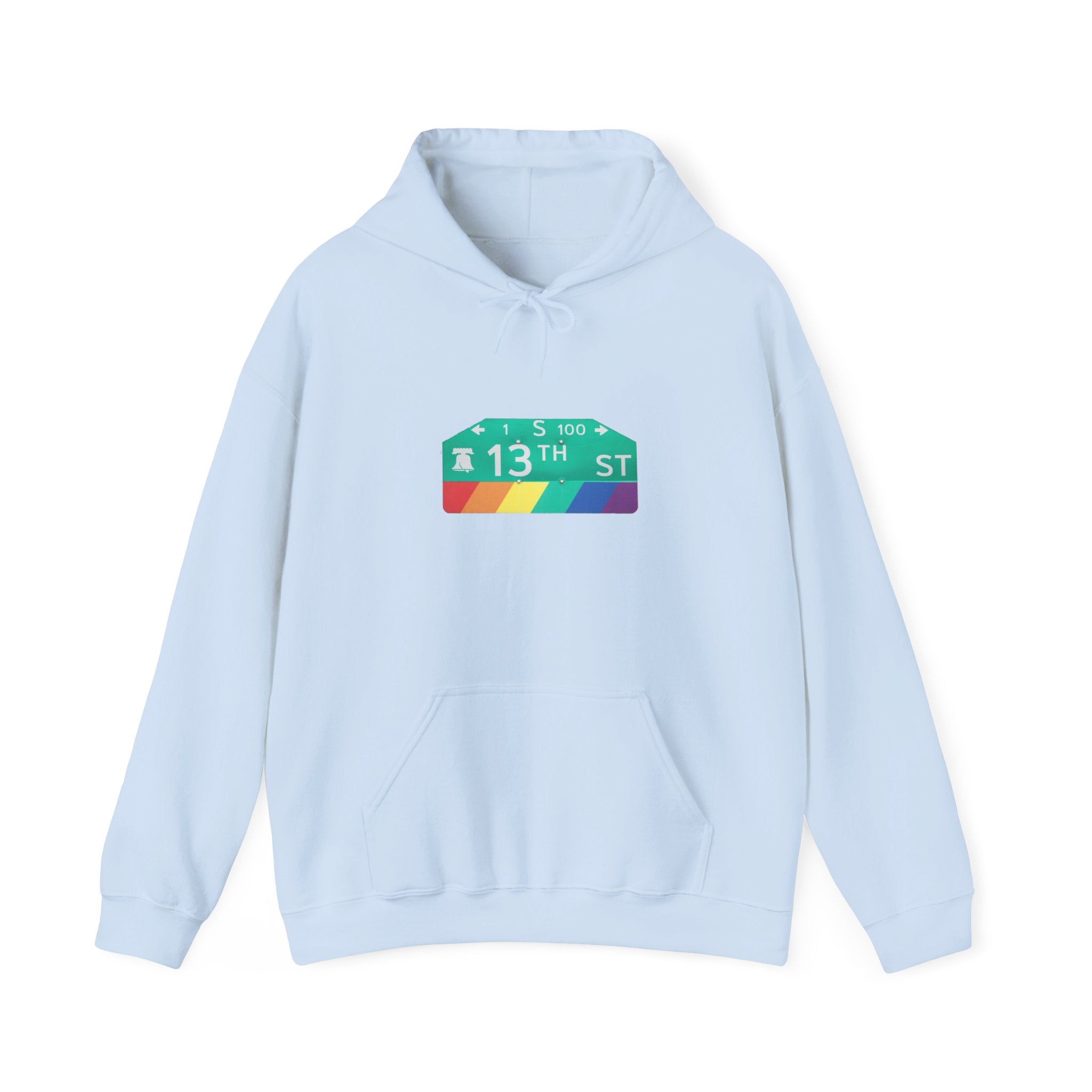 Philly Gayborhood Street Sign  Hoodie