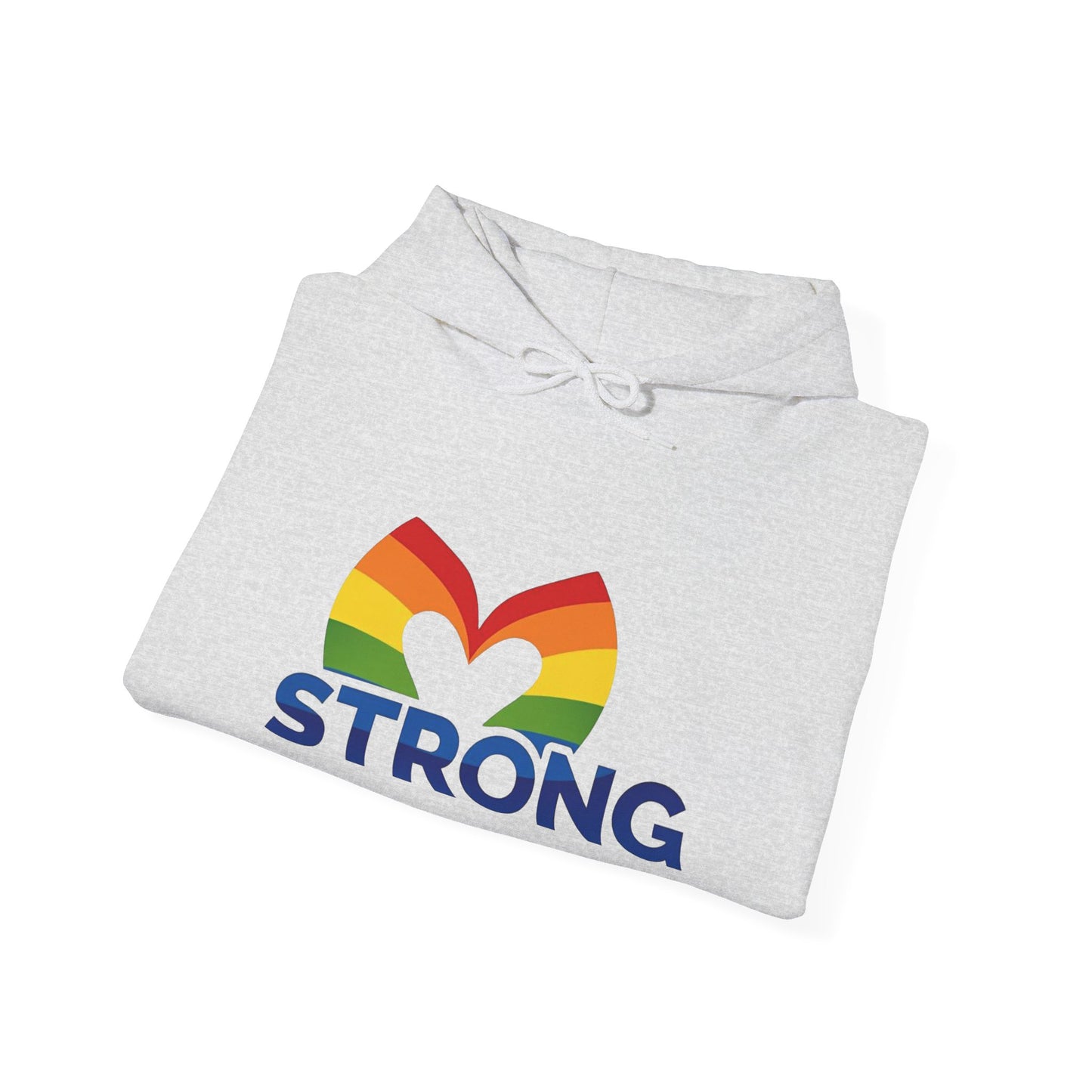 Rainbow Heart STRONG Hoodie