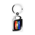 Love is Love Rectangle Photo Keyring