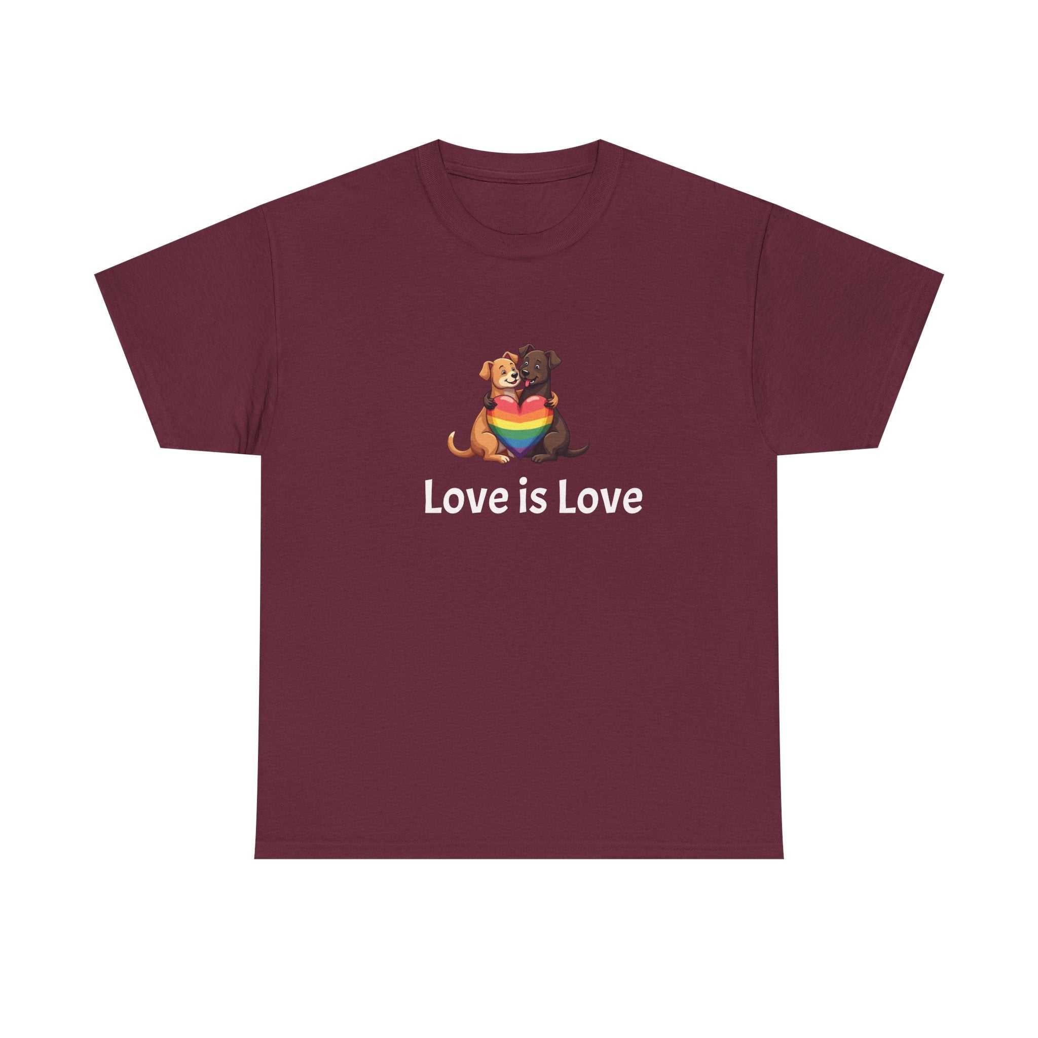 Puppy Love is Love Heavy Cotton Tee