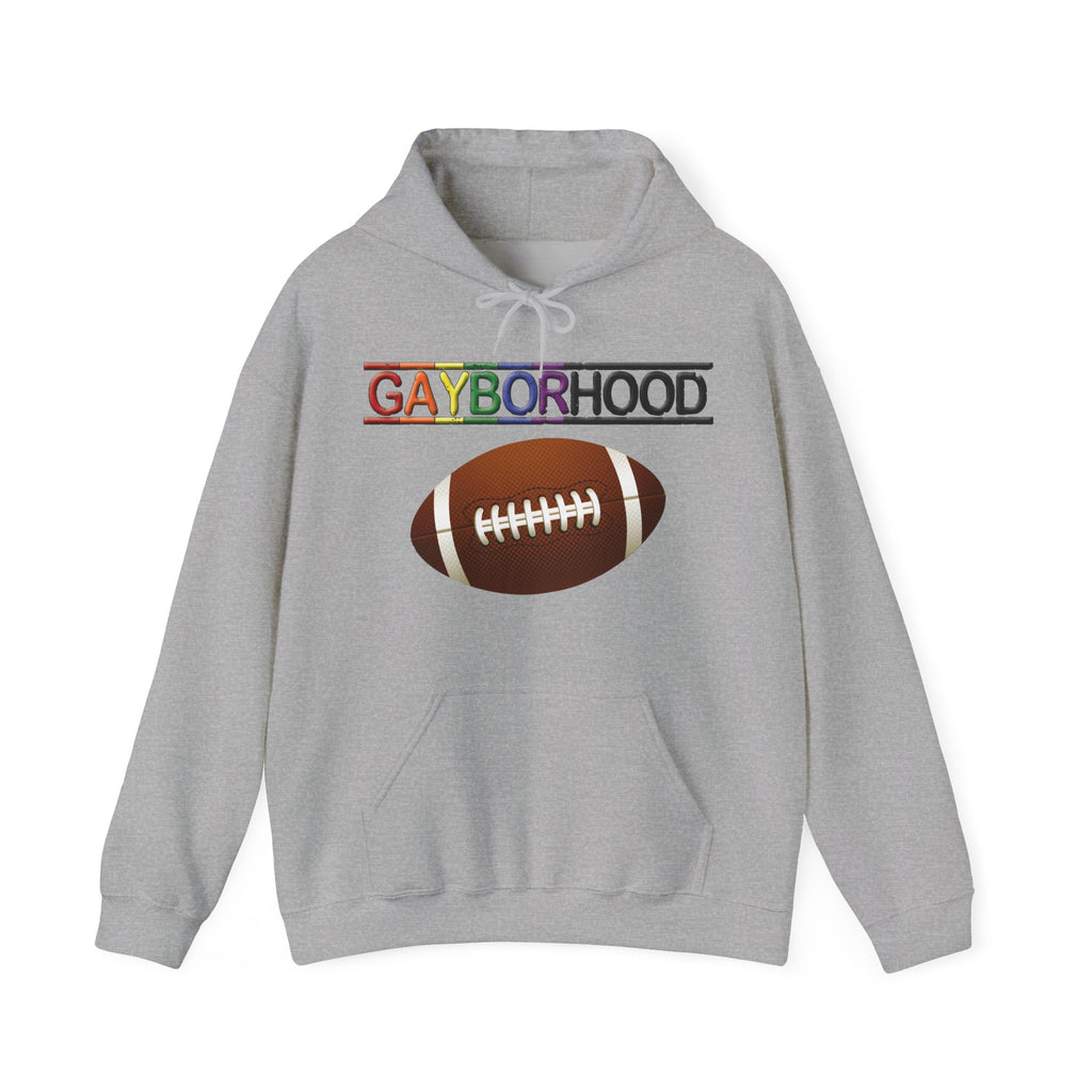Gayborhood Football Heavy Blend™ Hoodie