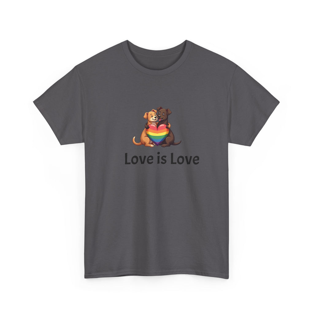 Puppy Love is Love Heavy Cotton Tee