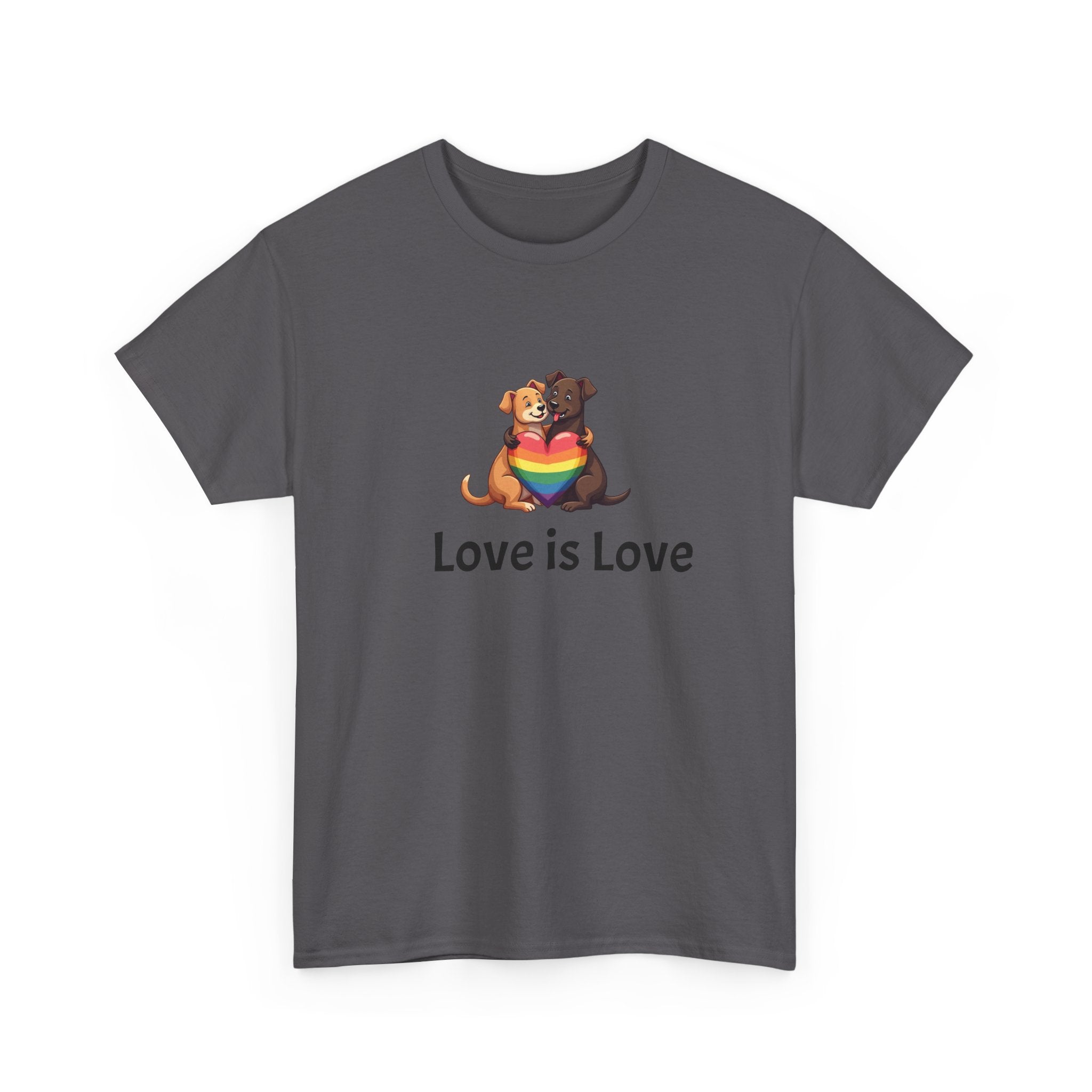 Puppy Love is Love Heavy Cotton Tee