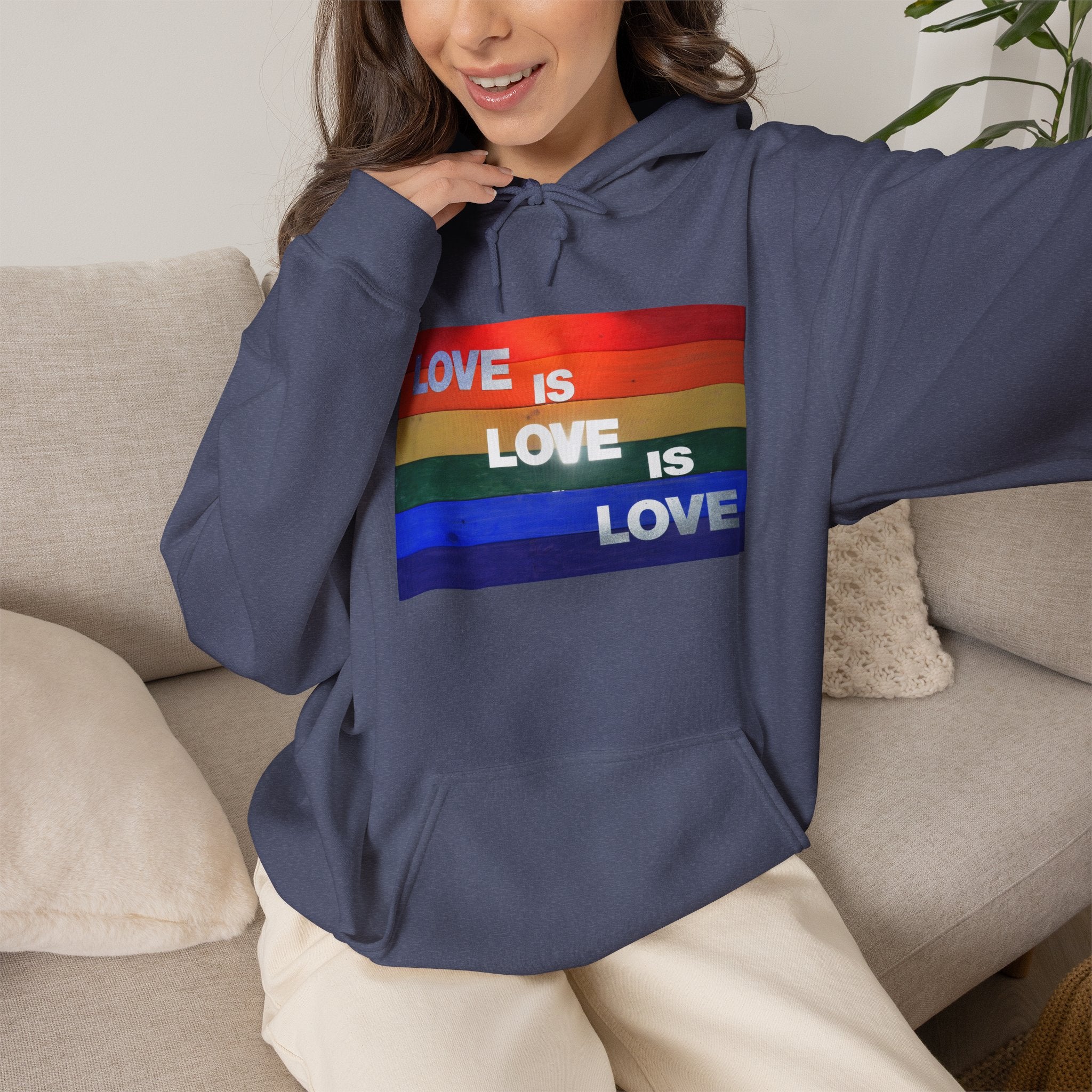 Love is Love is Lovel Heavy Blend™ Hoodie