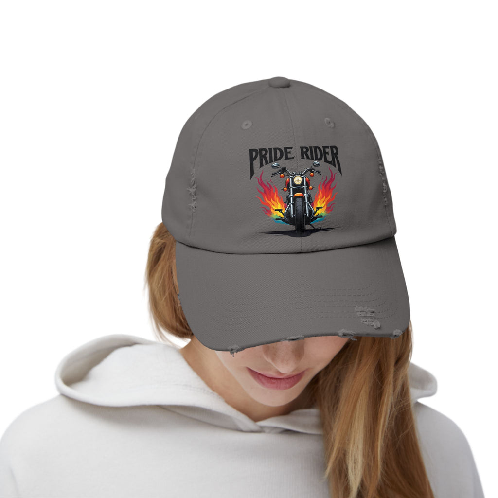 Pride Rider Distressed Design