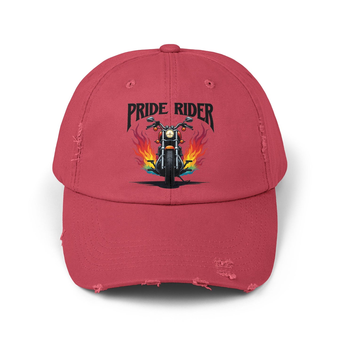 Pride Rider Distressed Design
