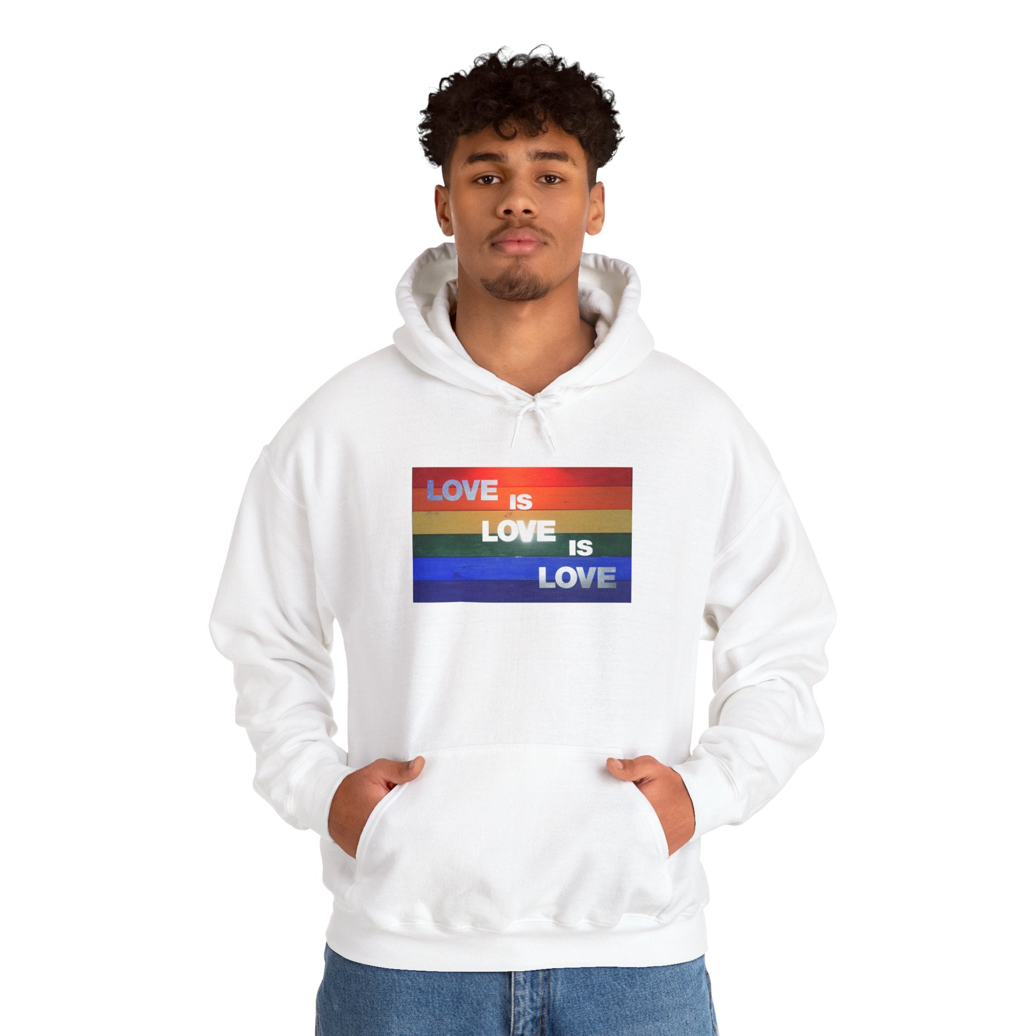 Love is Love is Lovel Heavy Blend™ Hoodie