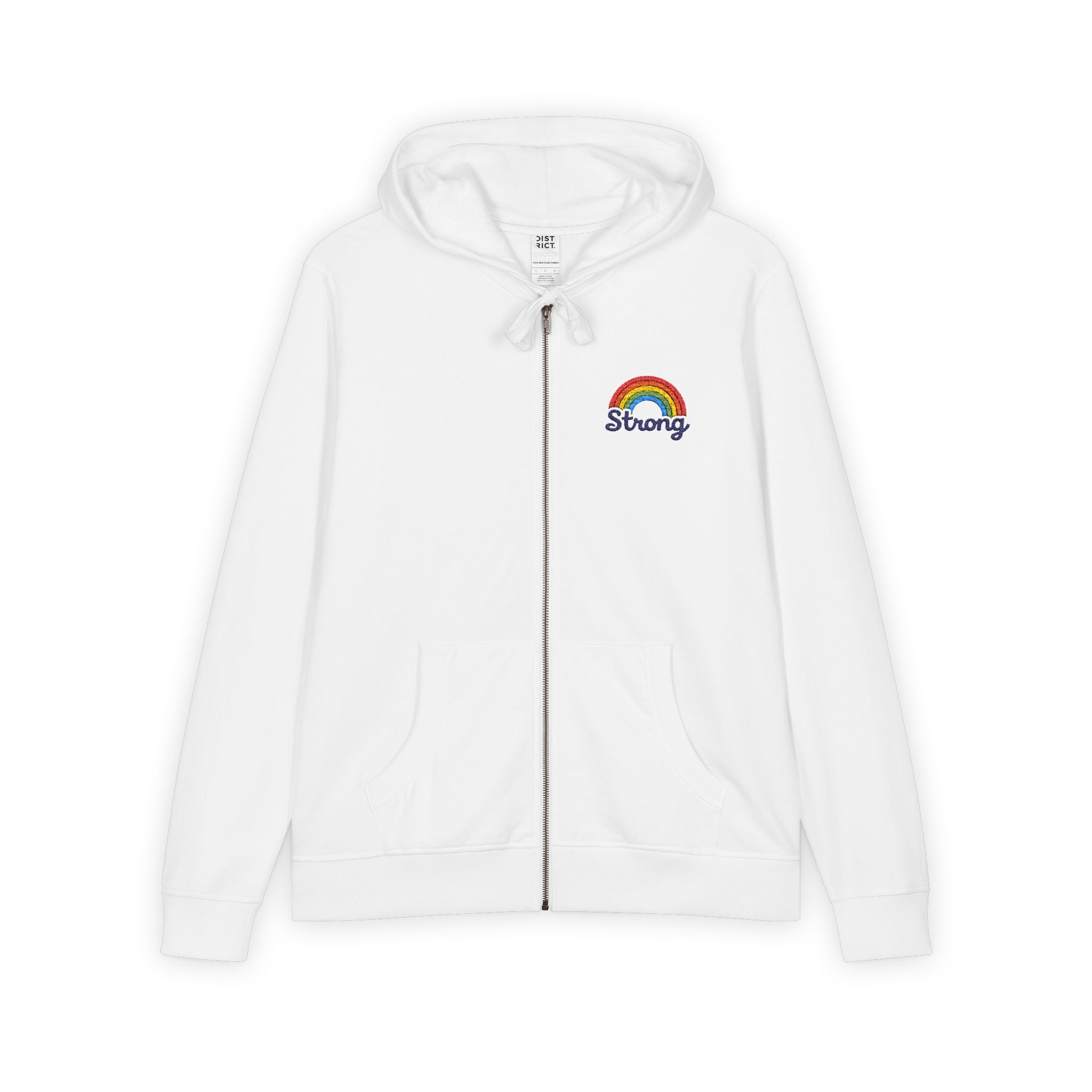 Rainbow Strong Men's Re-Fleece™ Full-Zip Hoodie